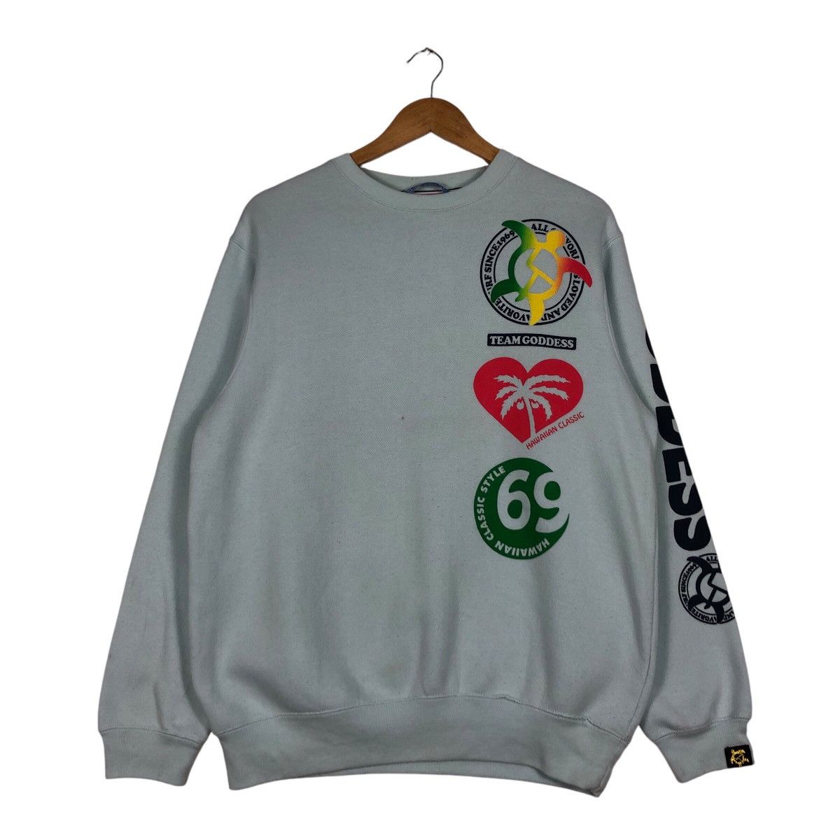 Vintage Vintage Hawaiian Good Surf Team 90s Collection Surfing Size US M / EU 48-50 / 2 - 2 Thumbnail