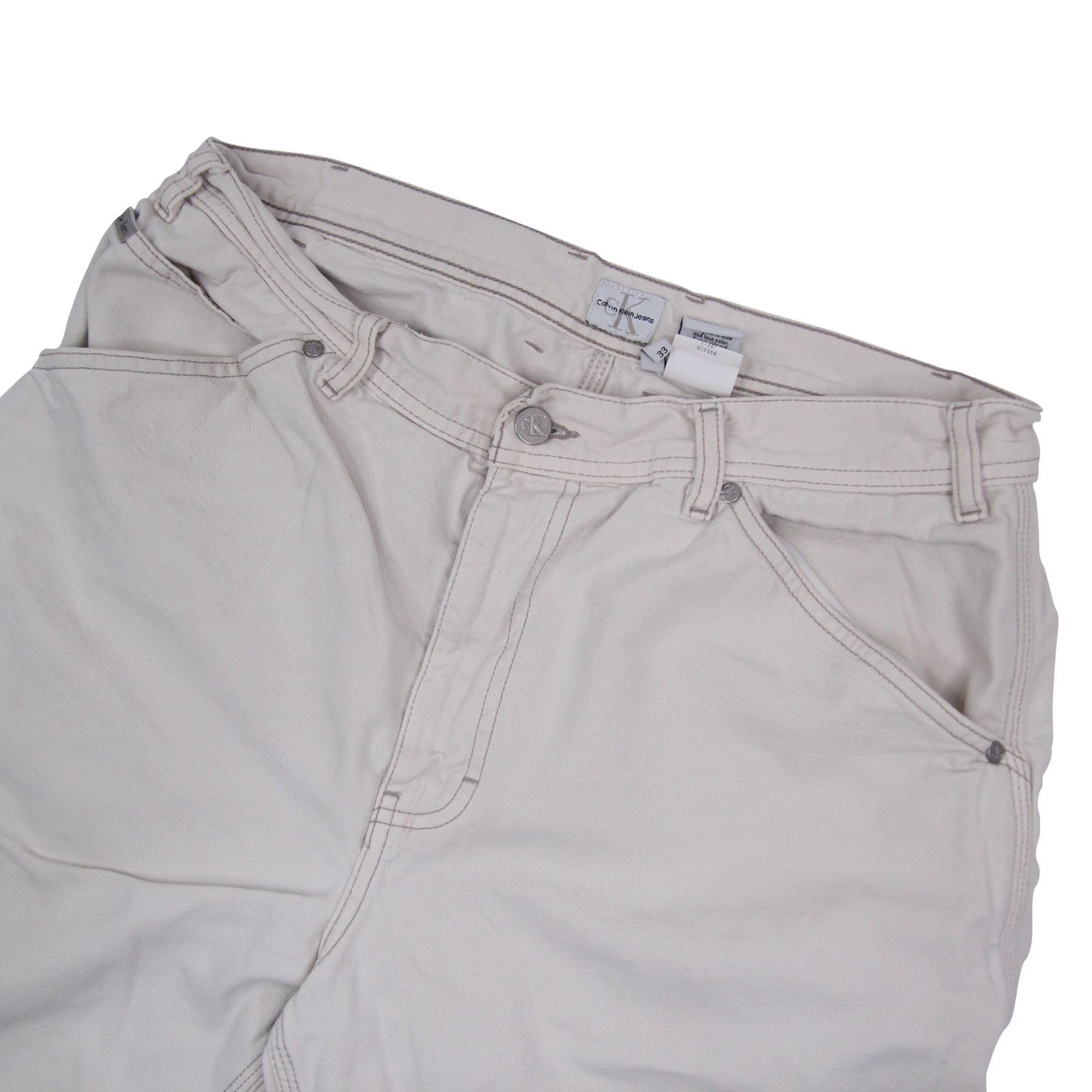 Calvin Klein × Vintage Vintage Calvin Klein Jean Shorts Size US 33 - 3 Thumbnail