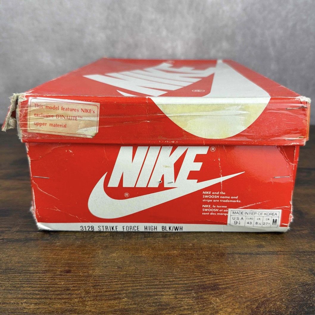 Nike NEW Vintage Nike Strike Force Football Cleats Black 1980s OG Size US 9.5 / EU 42-43 - 10 Thumbnail