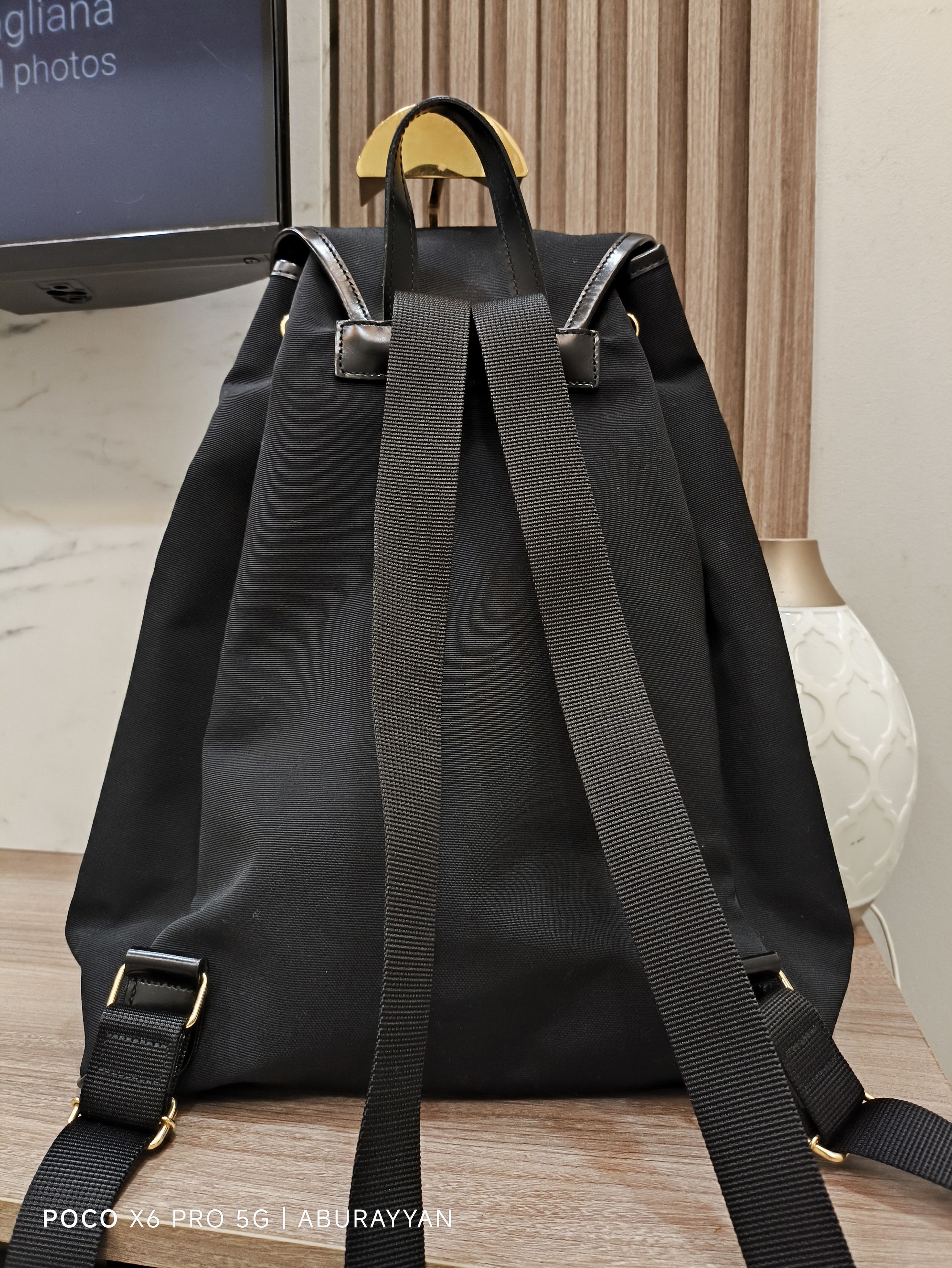 Moschino Moschino Navy Blue Backpack Size ONE SIZE - 4 Thumbnail