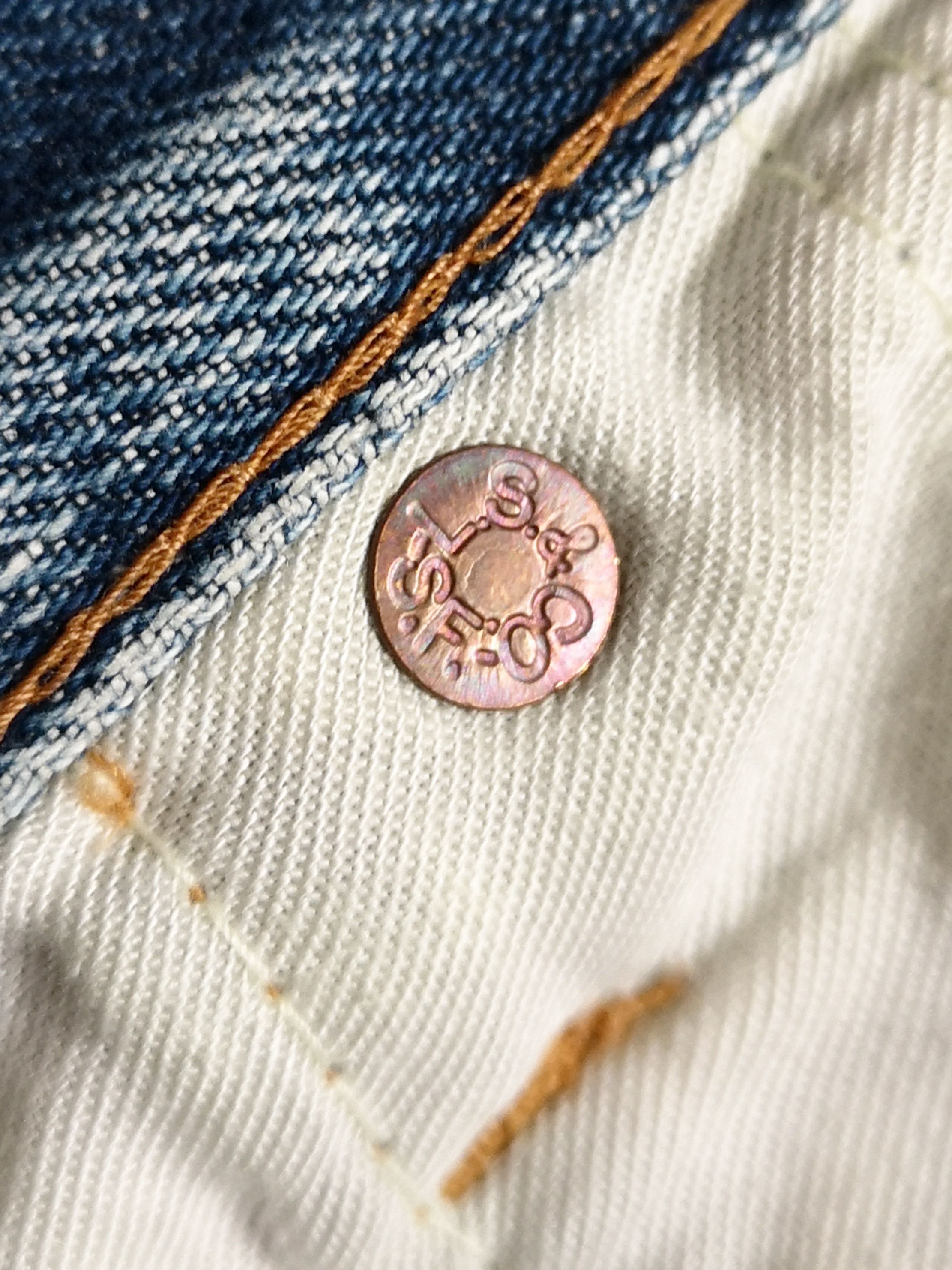 Levi's Levi's 502xx - 1990s - Big E Red Line Selvedge Japan W29 L28 Size US 29 - 14 Thumbnail