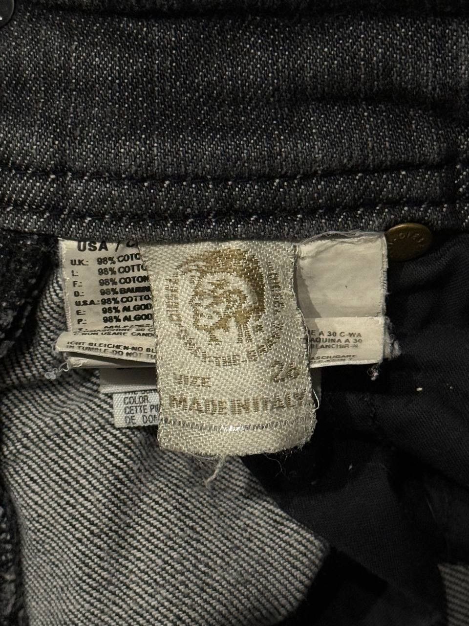 Diesel Diesel Matic Distressed Low Rise Pants Size 26" / US 2 / IT 38 - 7 Thumbnail