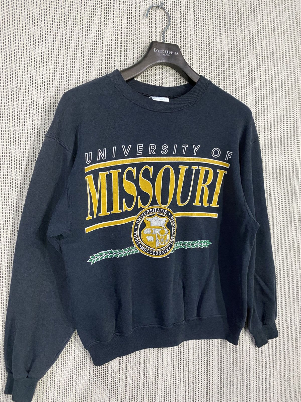 Vintage Vtg 80s university of missouri sweatshirt crewneck pullover Size US L / EU 52-54 / 3 - 5 Thumbnail