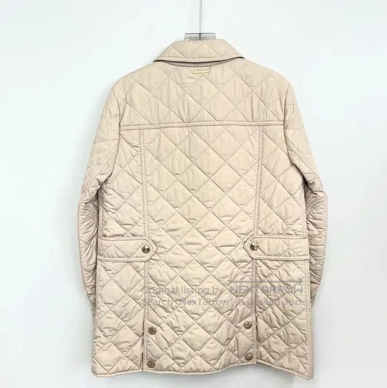 Burberry Burberry Beige Quilted Women's Cotton Jacket. Size S / US 4 / IT 40 - 2 Thumbnail