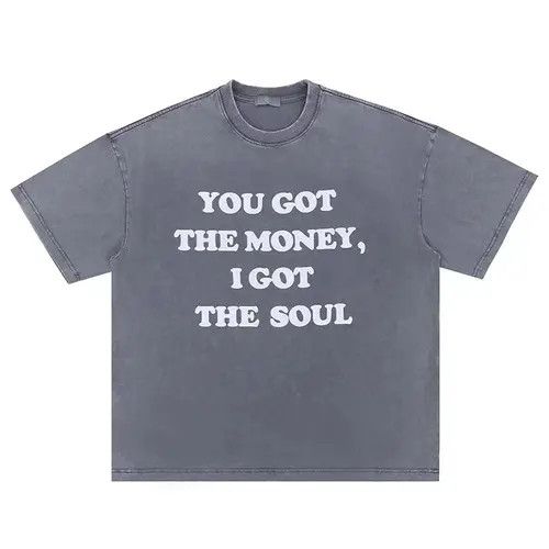 VIBE Heavy Wash Ash Retro Printed Size US XL / EU 56 / 4 - 4 Thumbnail