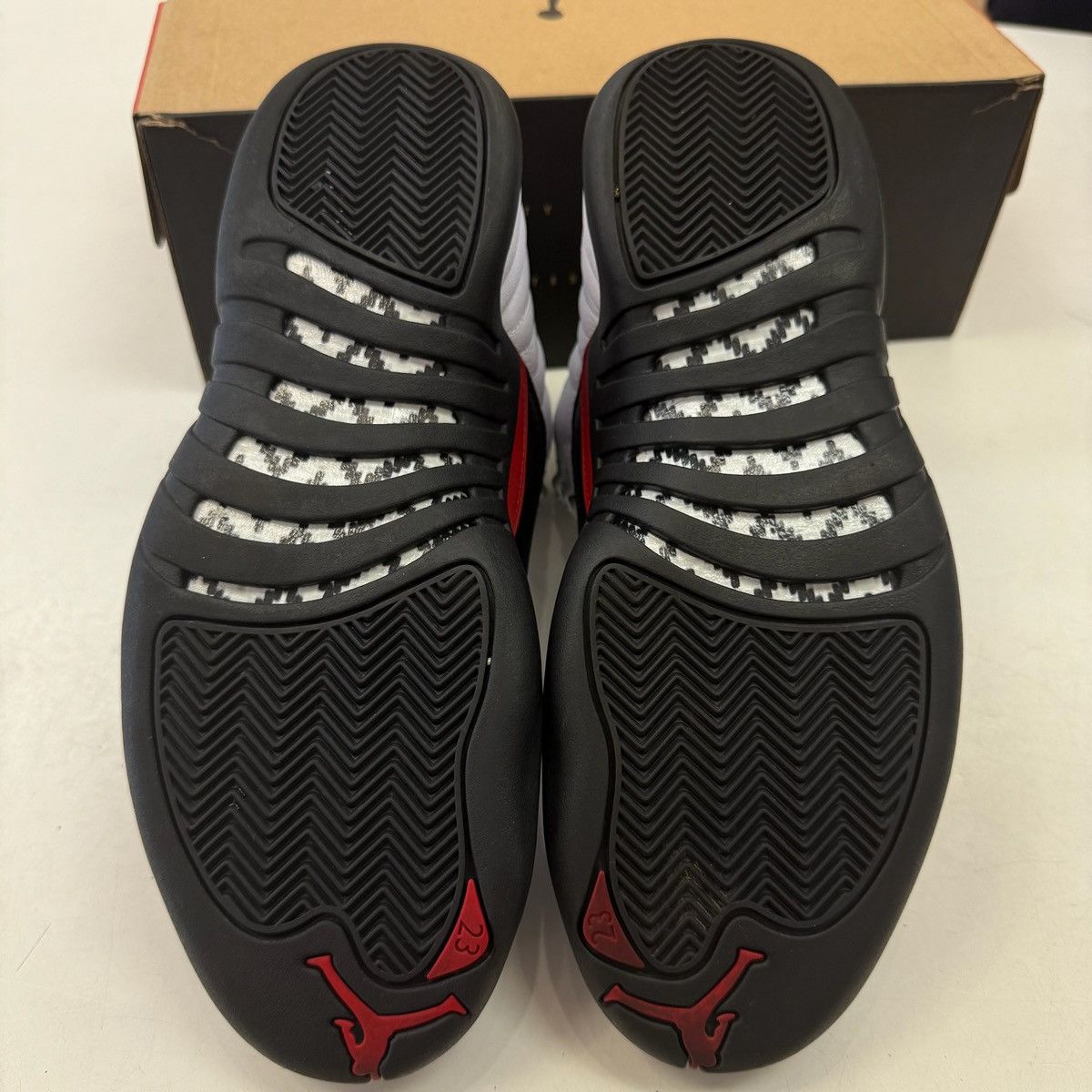 Jordan Brand Size 9.5 - Air Jordan 12 Retro Taxi Flip - CT8013-162 Size US 9.5 / EU 42-43 - 5 Thumbnail