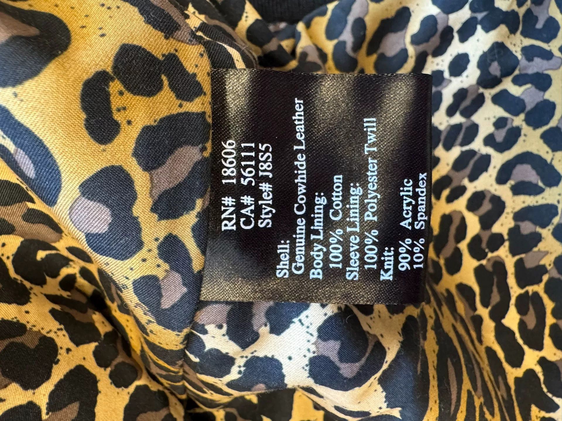 Supreme Supreme x Schott Leopard Lined Leather A-2 Jacket Size US XL / EU 56 / 4 - 6 Thumbnail