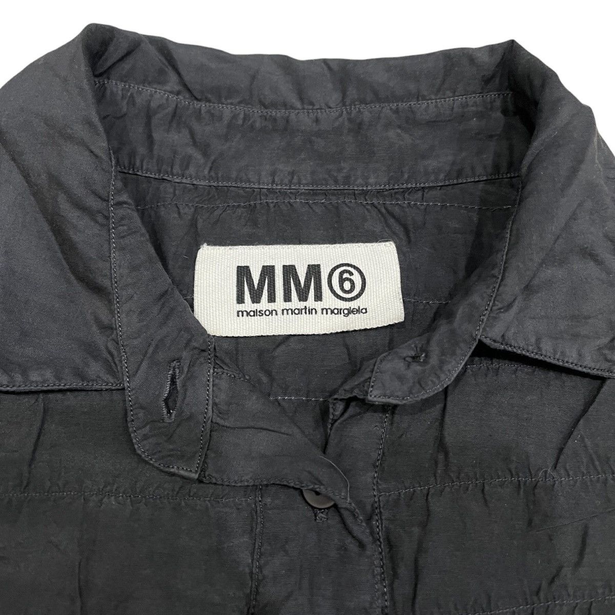 Maison Margiela MM6 Maison Margiela Button Up Silk Shirt Size M / US 6-8 / IT 42-44 - 3 Thumbnail