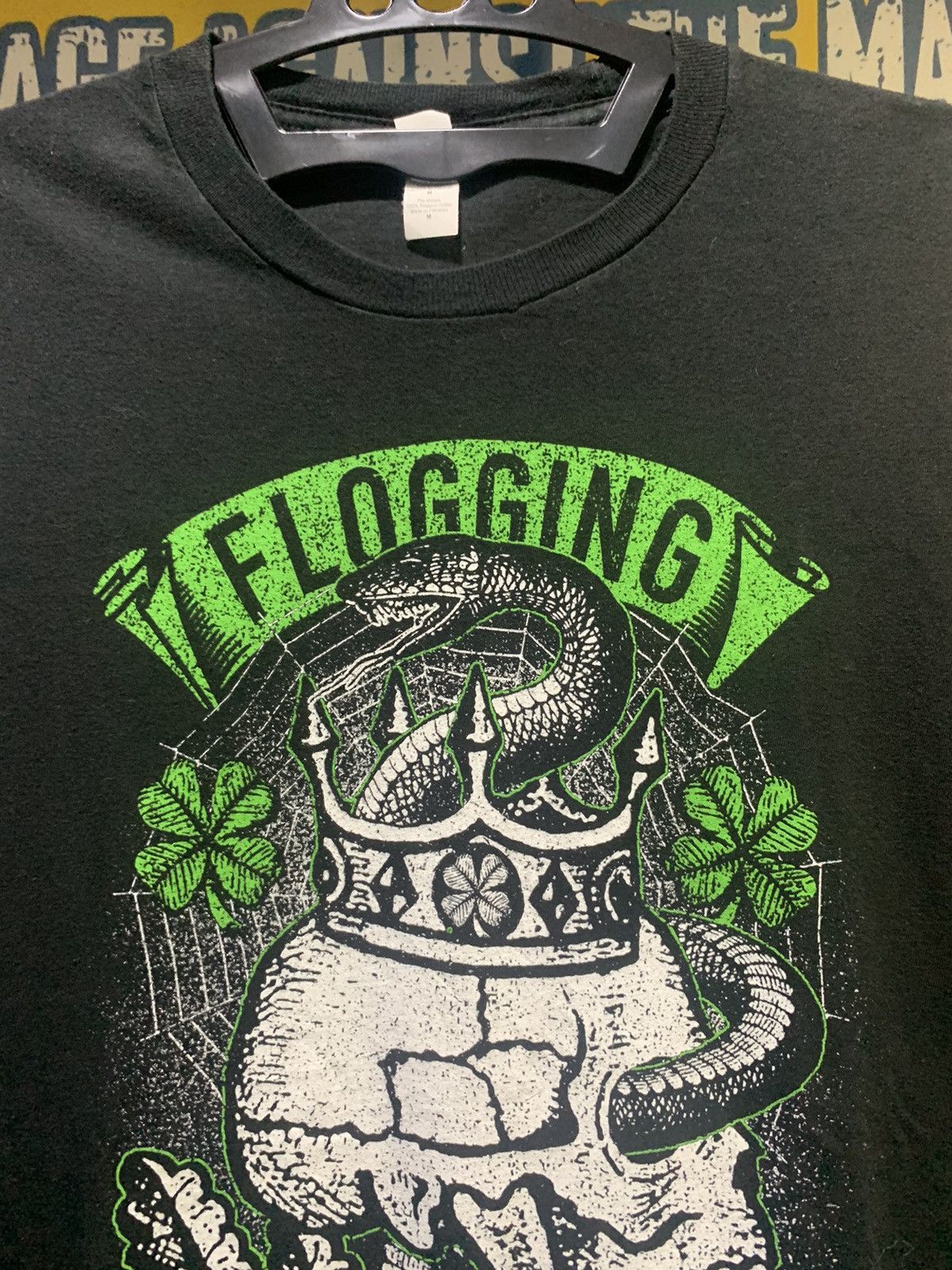 Band Tees × Vintage FLOGGING MOLLY “Snake Skull” Band Tees Size US M / EU 48-50 / 2 - 1 Thumbnail