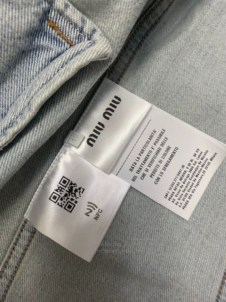 Miu Miu Miu Miu 40 denim jacket Size M / US 6-8 / IT 42-44 - 3 Thumbnail