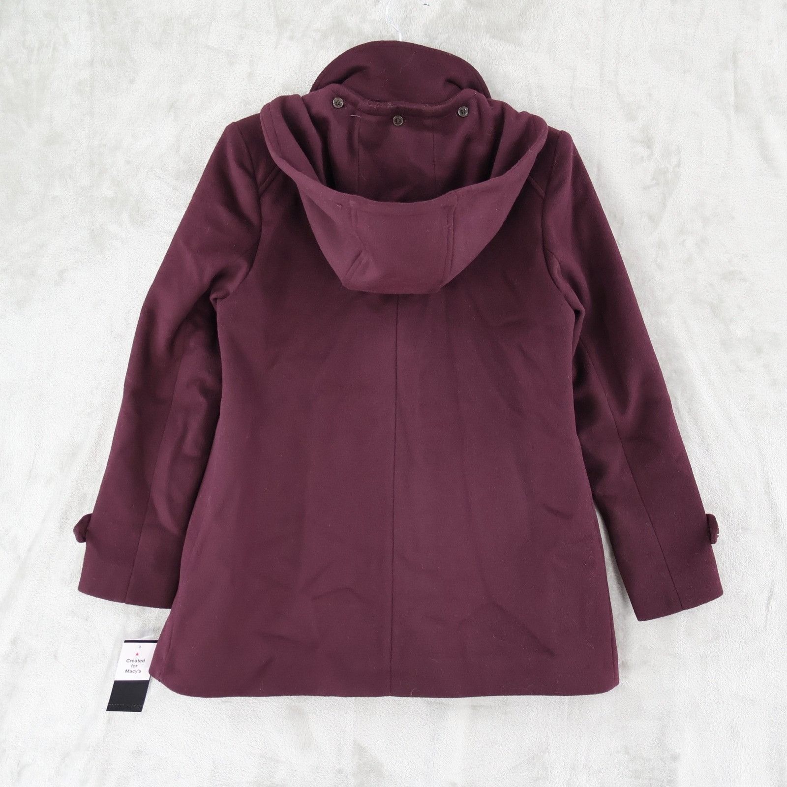 Lauren Ralph Lauren Lauren Ralph Lauren Wool Blend Pea Coat Womens 0 Purple Wool Size XS / US 0-2 / IT 36-38 - 3 Thumbnail