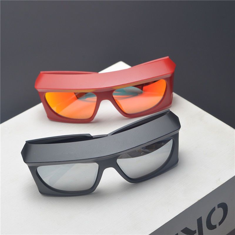 Electric Visual Hip-hop Street ins style custom avant-garde sunglasses Size ONE SIZE - 1 Thumbnail