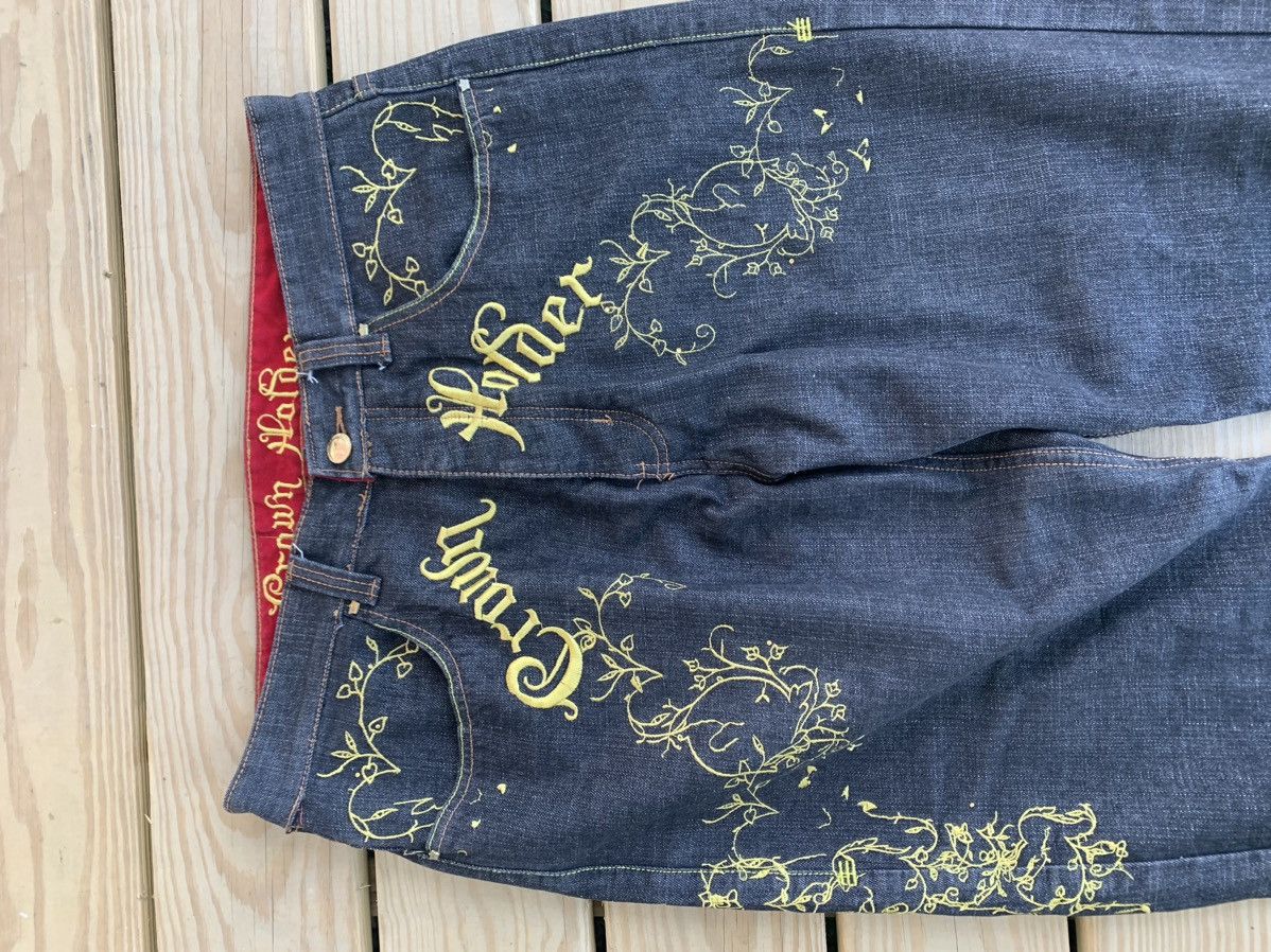Japanese Brand × Southpole Insanely Rare 1/1 Crown Holder Denim Size US 36 / EU 52 - 6 Thumbnail