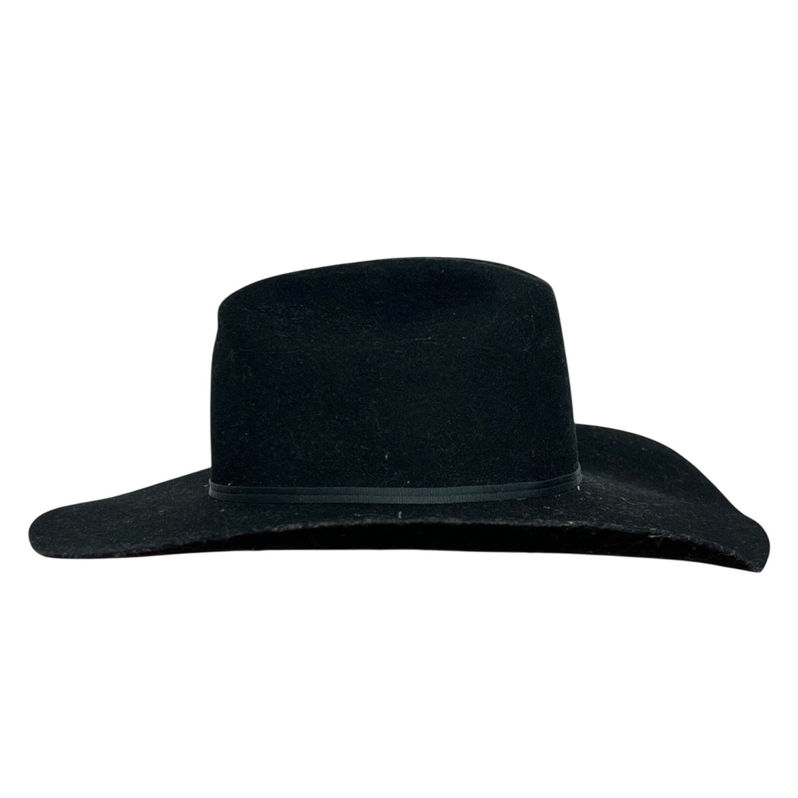 Stetson Stetson Youth Giddy Up Black Felt Cowboy Hat SWGIDY-234007 Size ONE SIZE - 2 Thumbnail