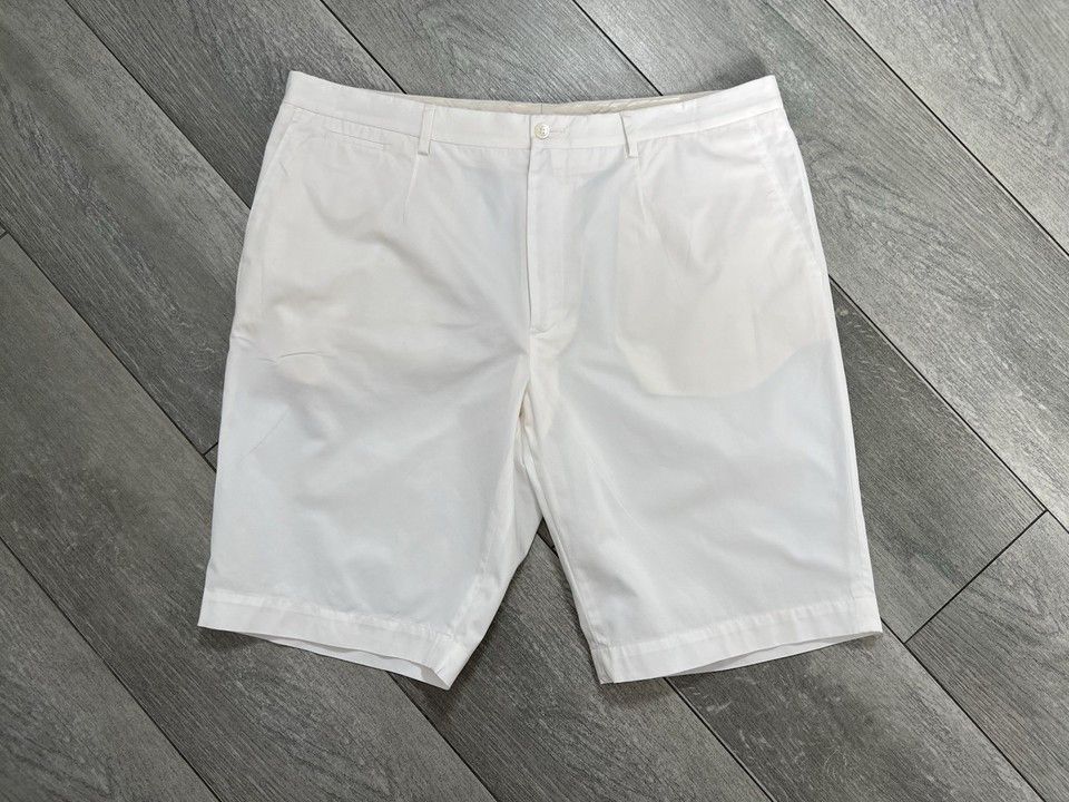 Dolce & Gabbana Dolce & Gabbana Men's Shorts White-Ivory Solid Size 56 Size US 40 / EU 56 - 2 Thumbnail