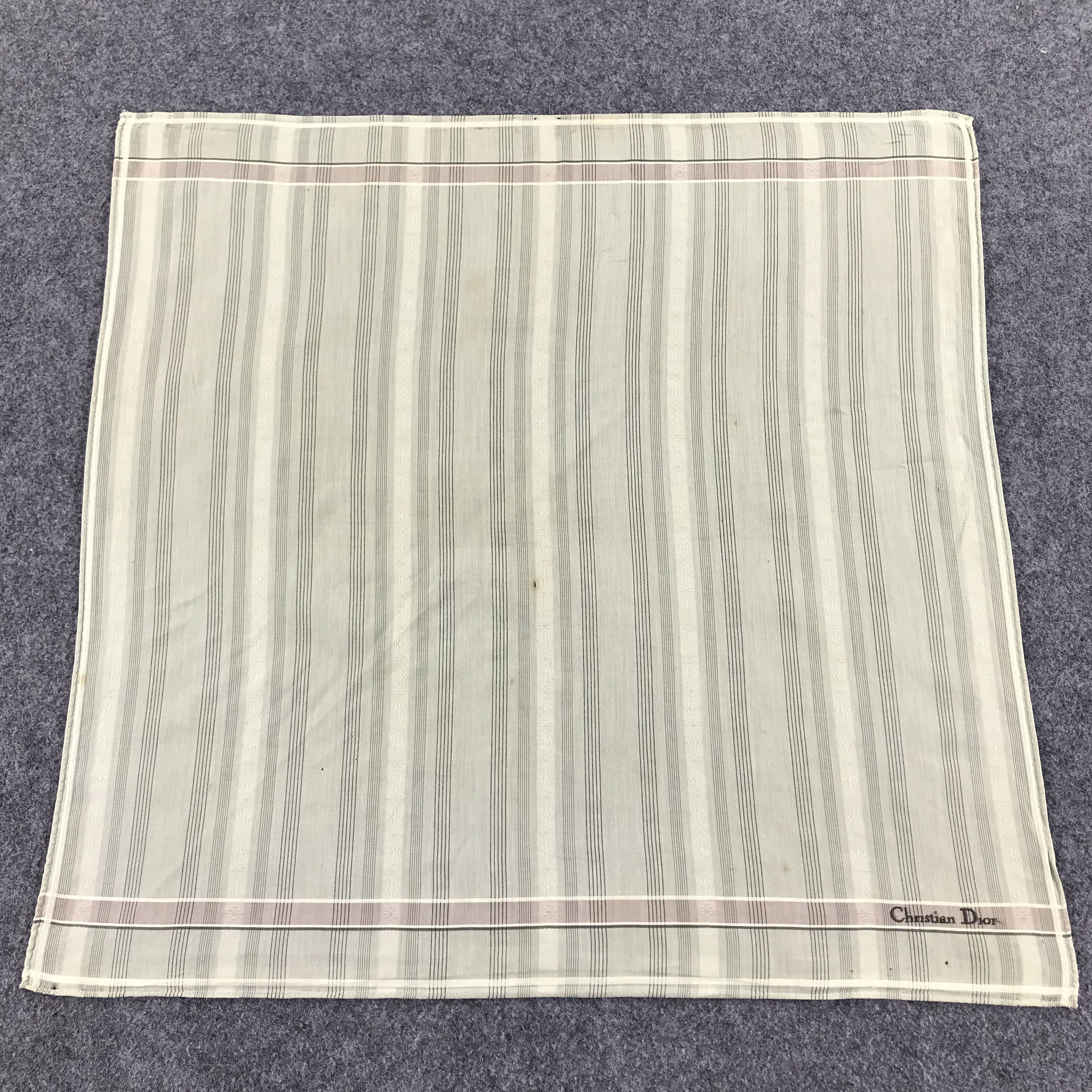 Christian Dior Monsieur Christian Dior Handkerchief Neckerchief Bandana H468 Size ONE SIZE - 3 Thumbnail