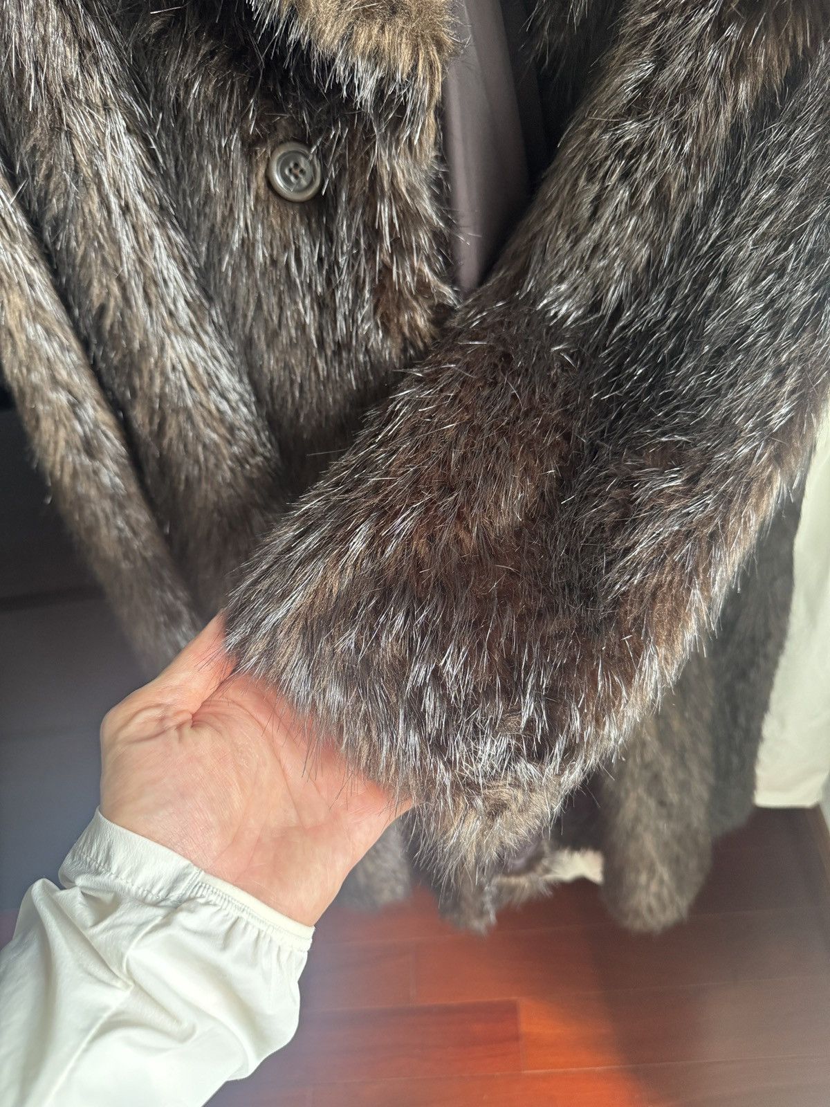 H&M × Maison Margiela Masion Martin Margiela x HM faux fur coat Size US S / EU 44-46 / 1 - 11 Thumbnail