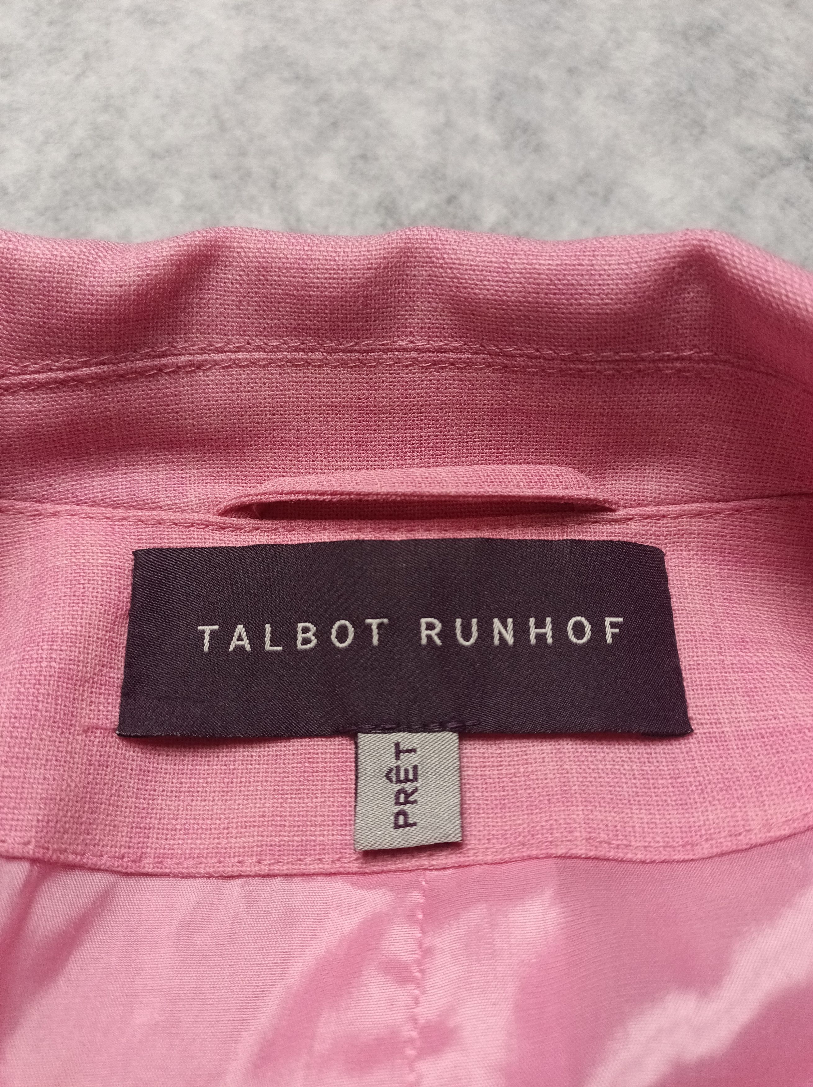 Other Talbot Runhof Two-Button Cropped Jacket Pink EU 38 Size M / US 6-8 / IT 42-44 - 8 Thumbnail