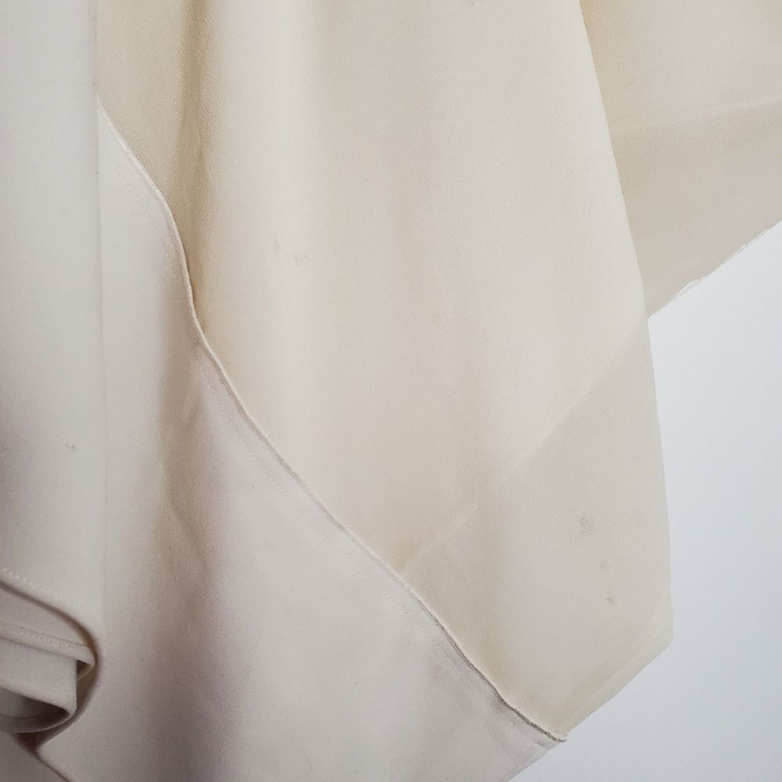 Reiss Reiss Off White Cream Finn Soft Sheer Pleated Dress Size 6 Size M / US 6-8 / IT 42-44 - 6 Thumbnail