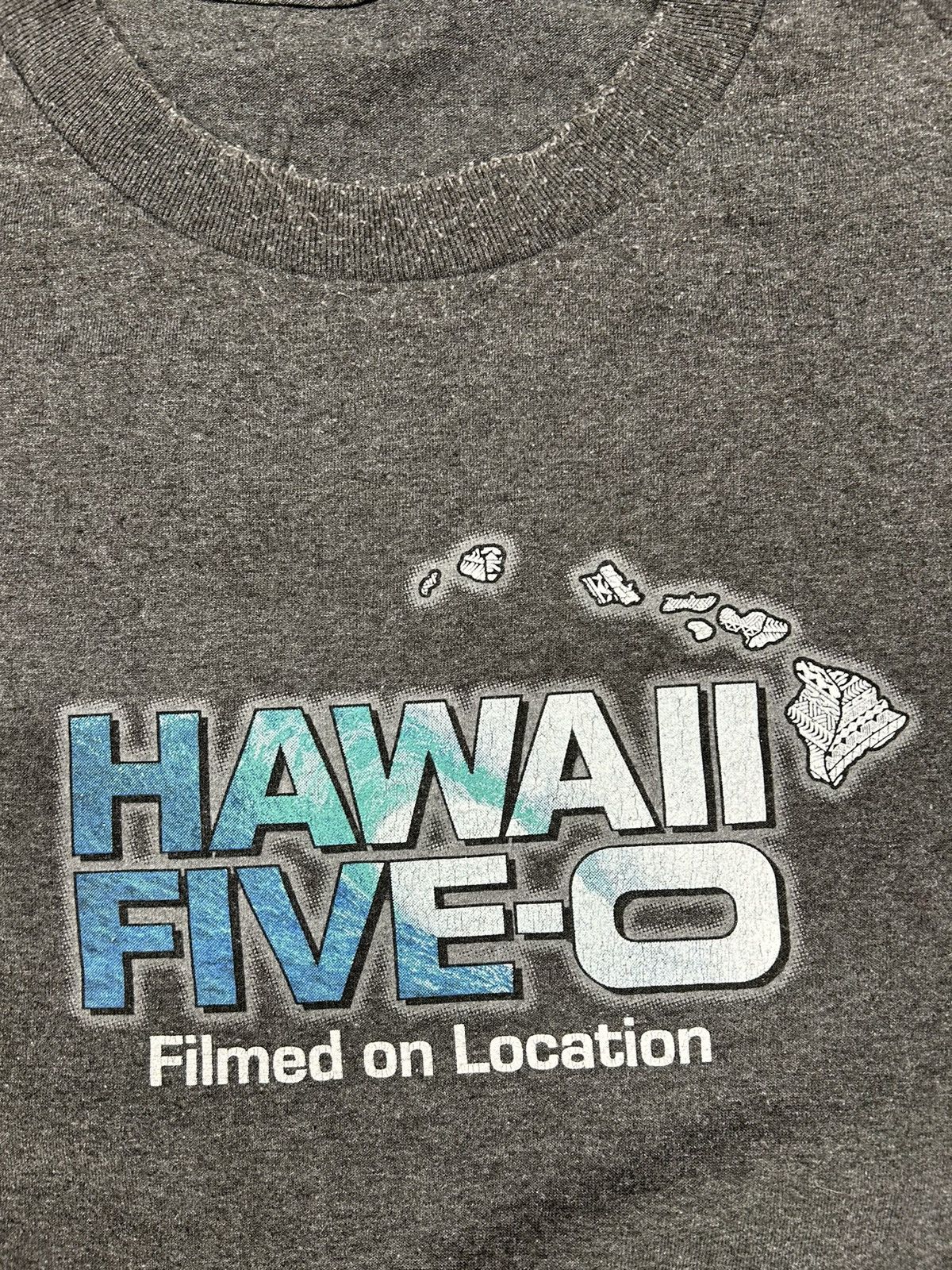 Vintage Crazy Y2K Essential Hawaii 5-0 Graphic TV Show Tee Shirt Size US XXL / EU 58 / 5 - 3 Thumbnail