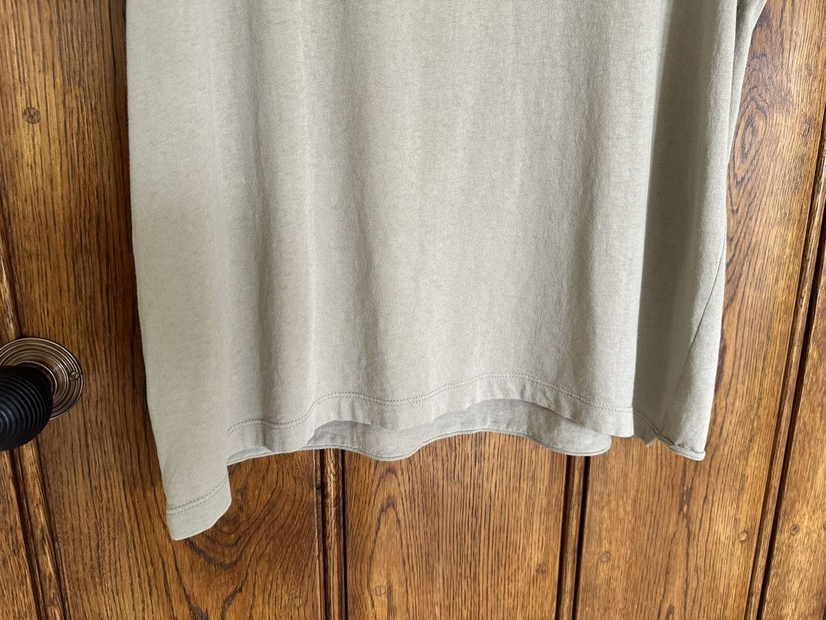 Saint Laurent Paris $550 Saint Laurent Rive Gauche logo t shirt olive khaki M Size US M / EU 48-50 / 2 - 12 Thumbnail