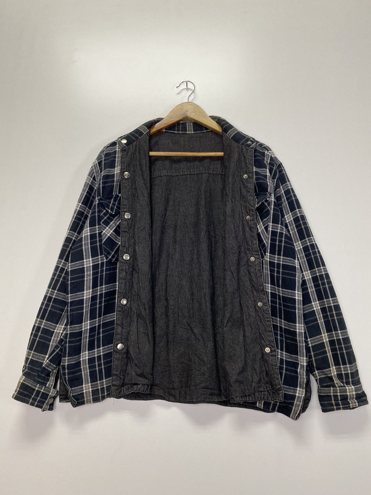 Flannel × Japanese Brand Vintage Reversible Flannel Jacket Size US L / EU 52-54 / 3 - 10 Thumbnail