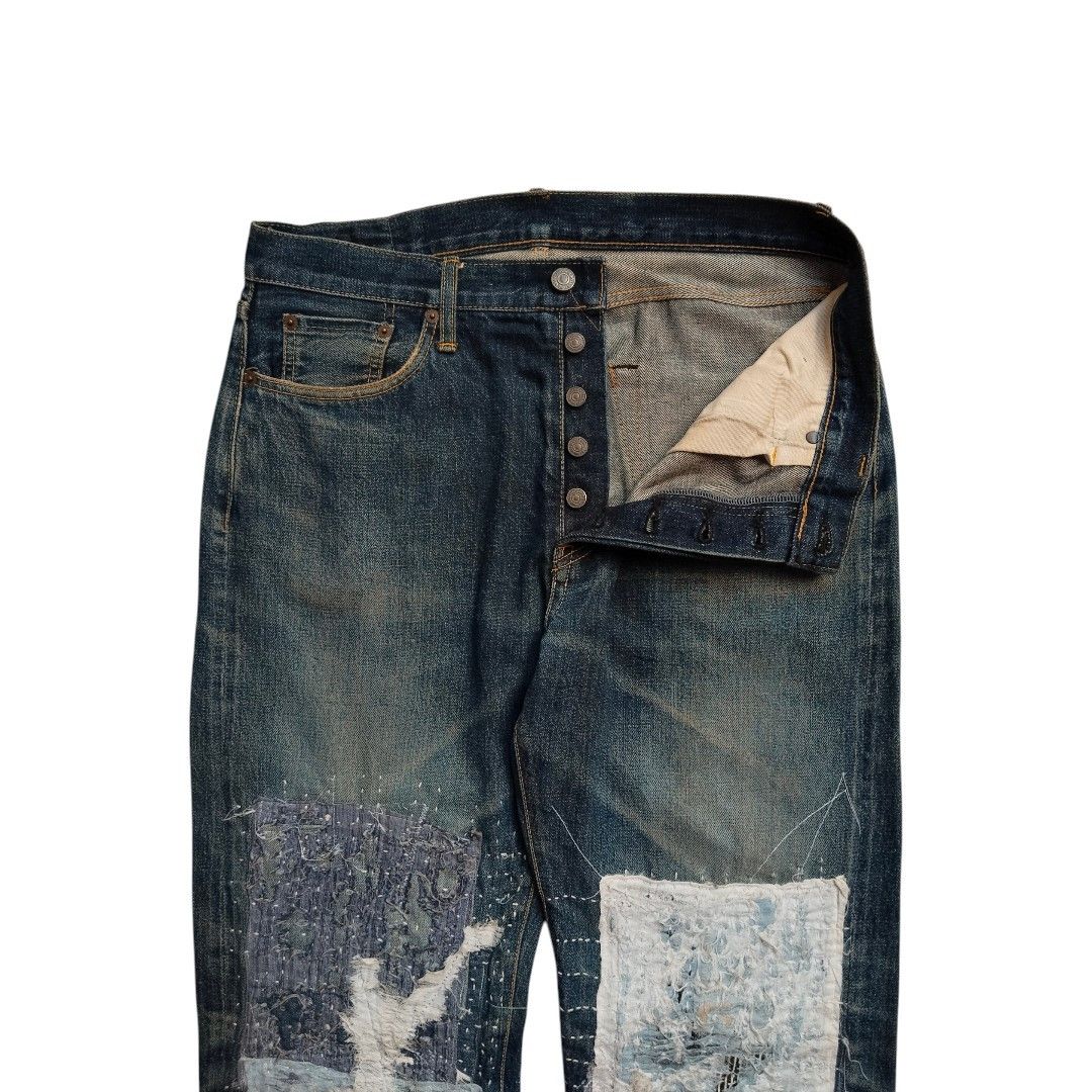 Kapital Spellbound boro patch work selvedge denim Size US 34 / EU 50 - 3 Thumbnail