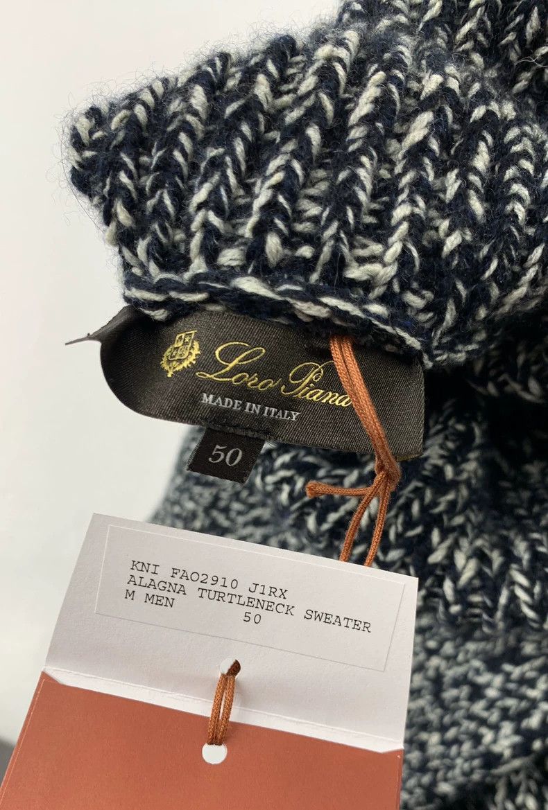 Loro Piana LORO PIANA turtleneck sweater Size US M / EU 48-50 / 2 - 7 Thumbnail
