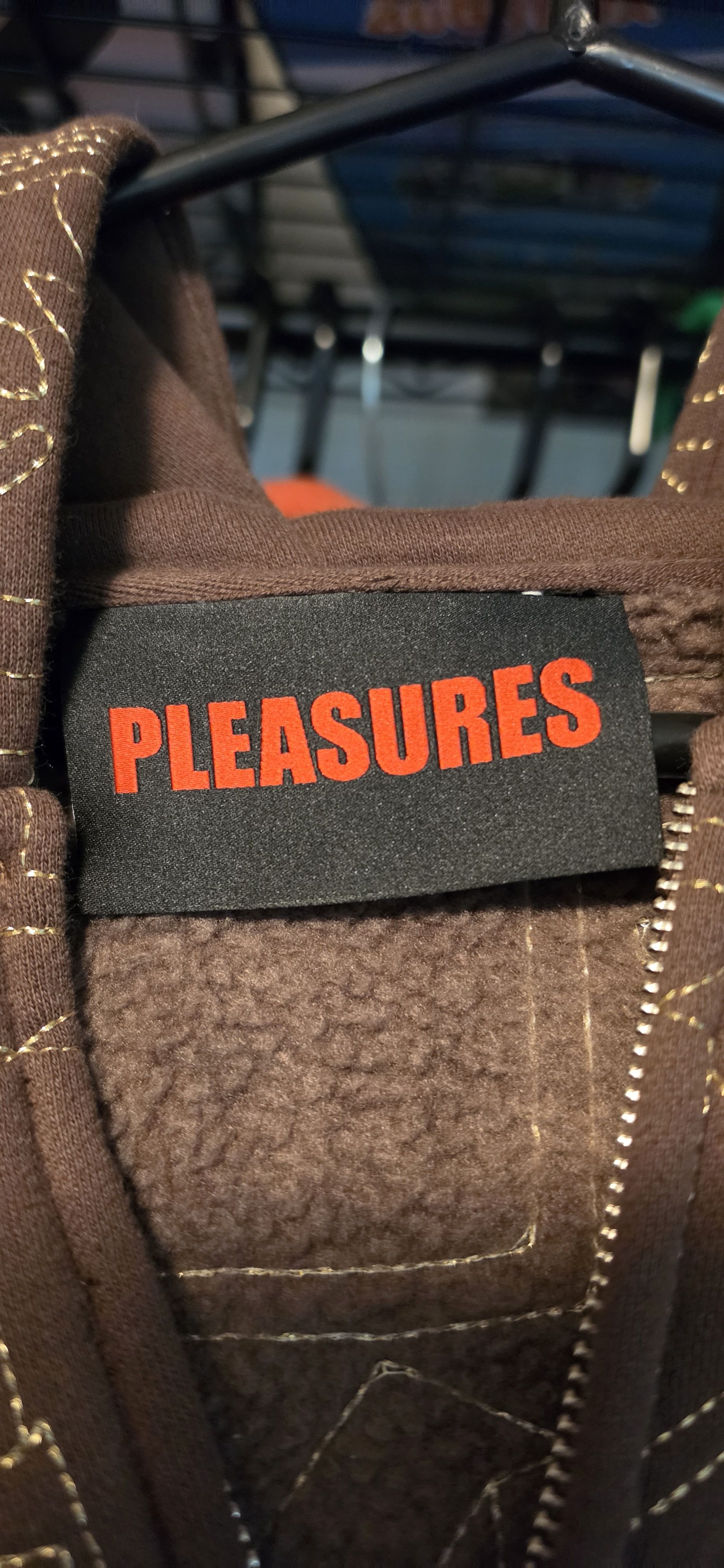 Pleasures Pleasures Stitched Zip Up Size US L / EU 52-54 / 3 - 3 Thumbnail