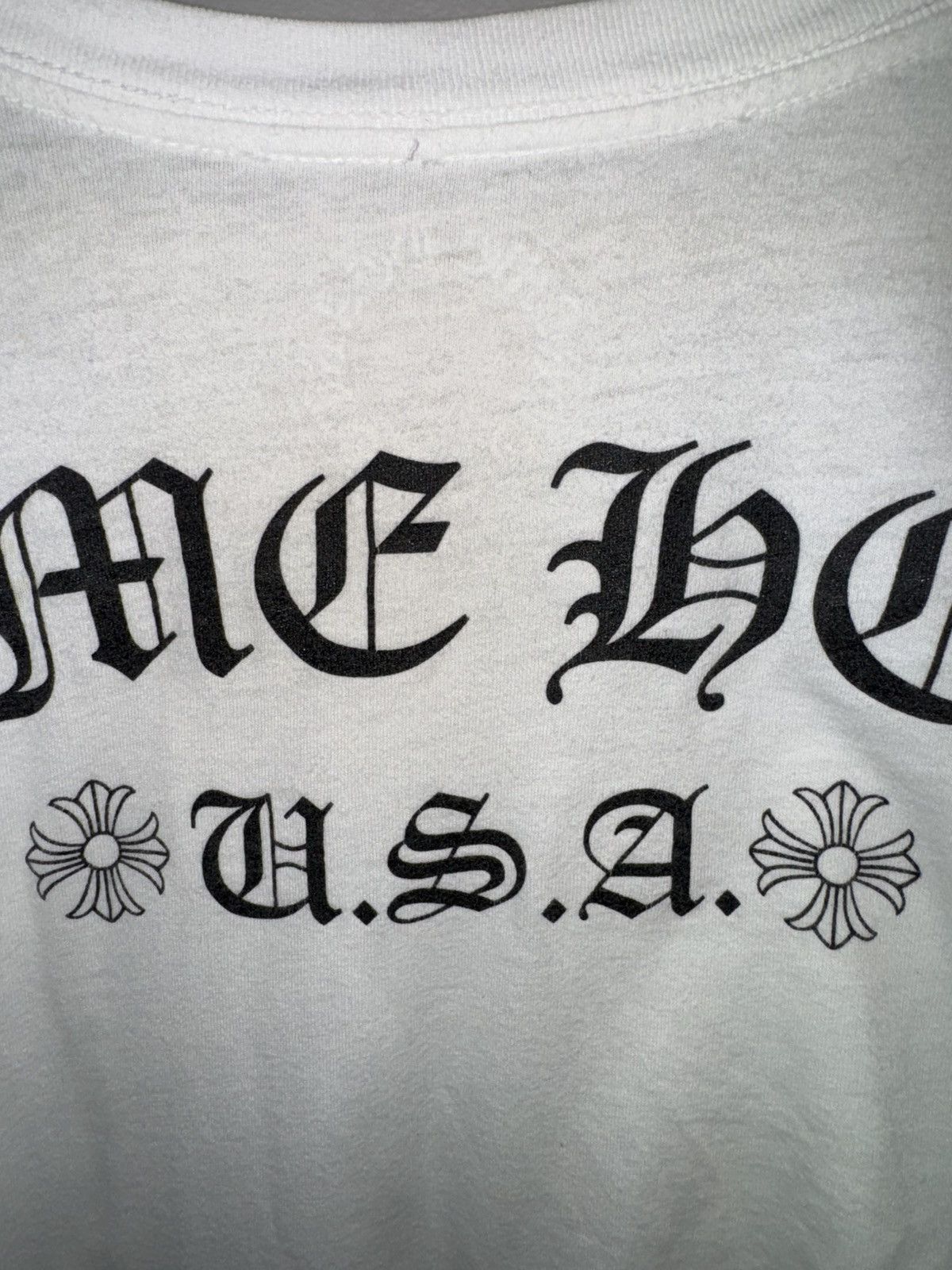 Chrome Hearts Chrome Hearts - U.S.A Exclusive Arc Logo Pocket T-Shirt Size US XL / EU 56 / 4 - 20 Thumbnail