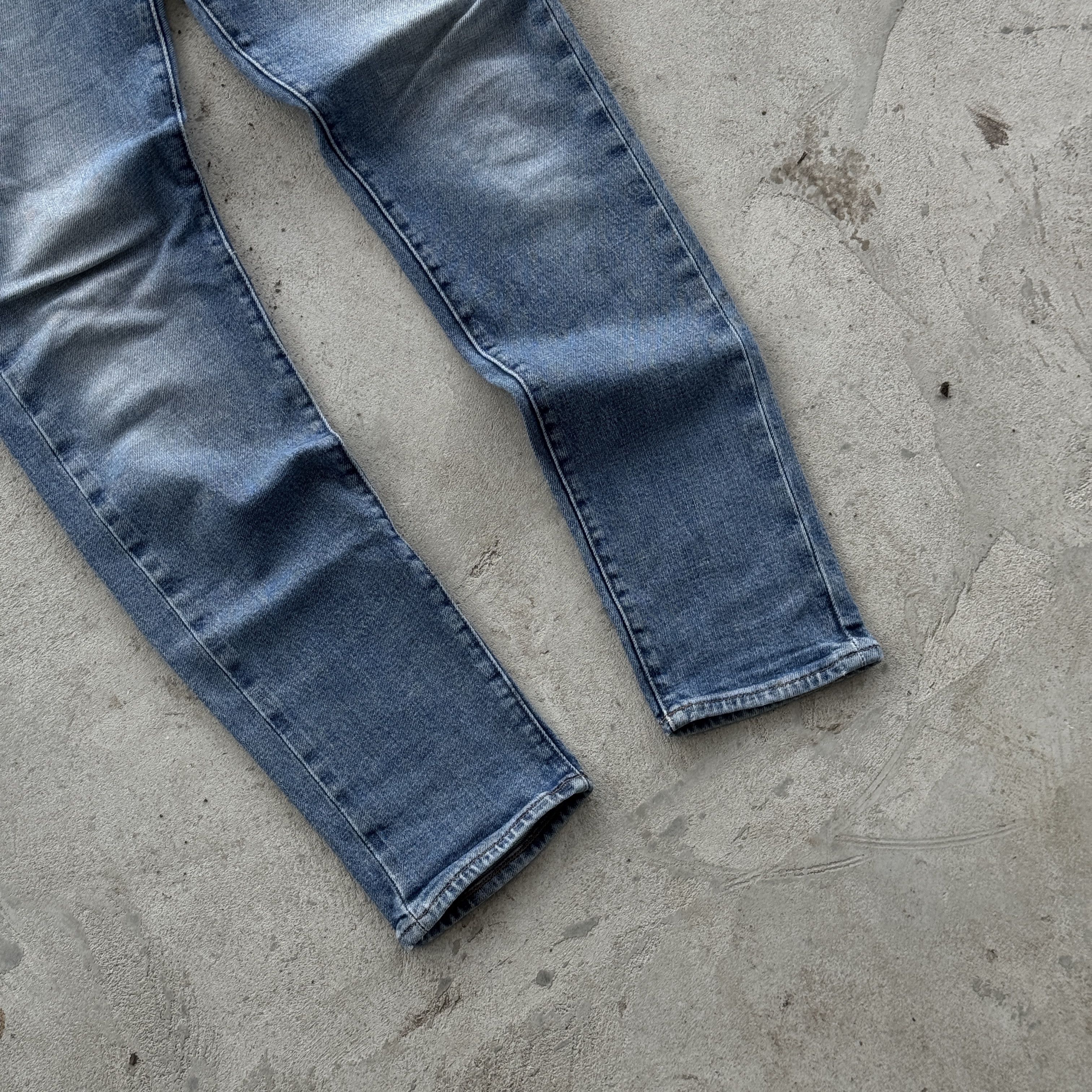 Levi's Levi's 512 Slim Taper Selvedge Denim Blue Jeans 30x34 Size US 30 / EU 46 - 14 Thumbnail