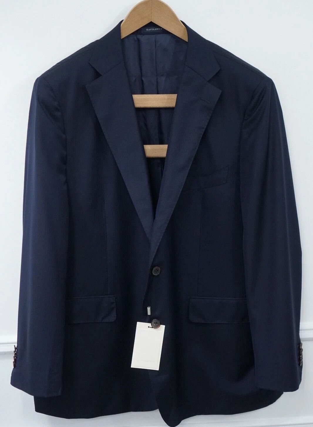 Suitsupply Men Suitsupply Blazer La Spalla Wool Vitale Barberis US56S Size 54L - 1 Thumbnail