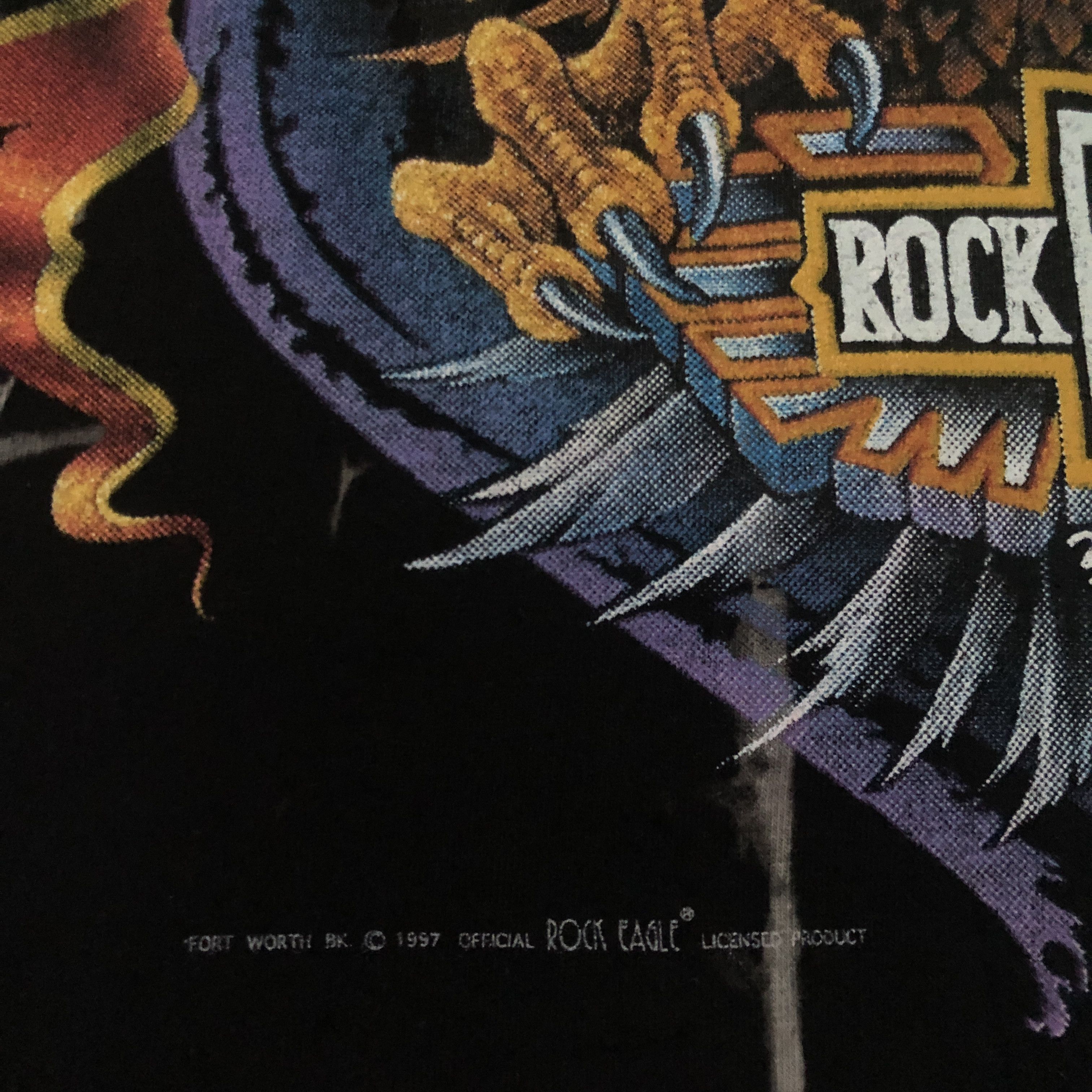 Band Tees Vintage 90s Rock Eagle Tshirts Size US L / EU 52-54 / 3 - 3 Thumbnail