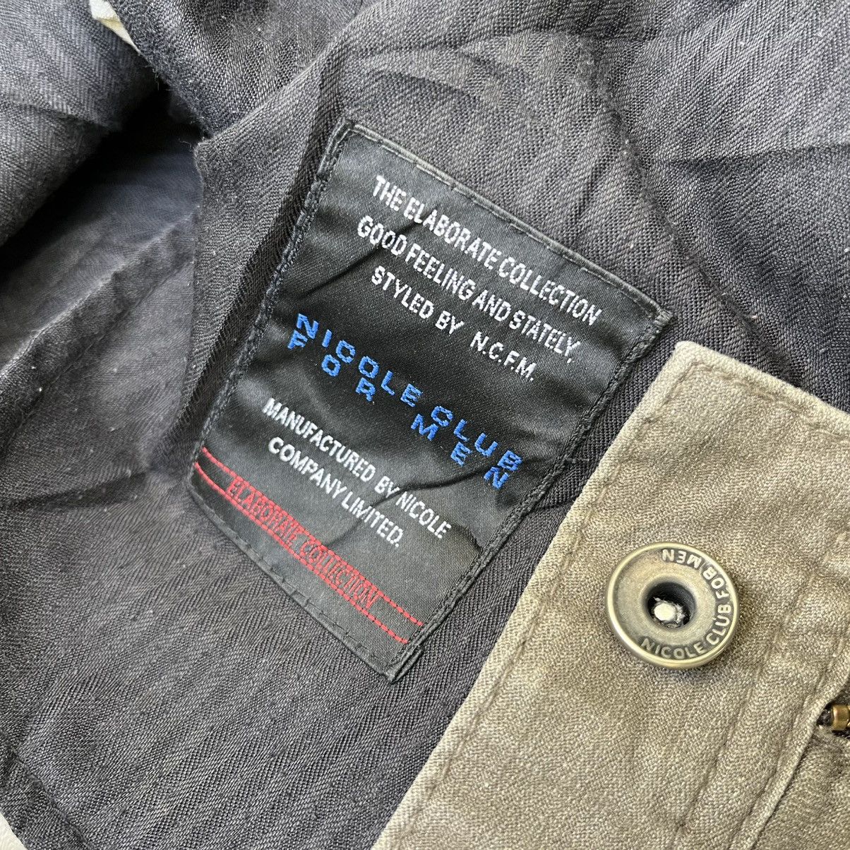 Japanese Brand Flared Cargo Multi Pocket Nicole Club Low Rise Boot Cut Pant Size US 30 / EU 46 - 7 Thumbnail