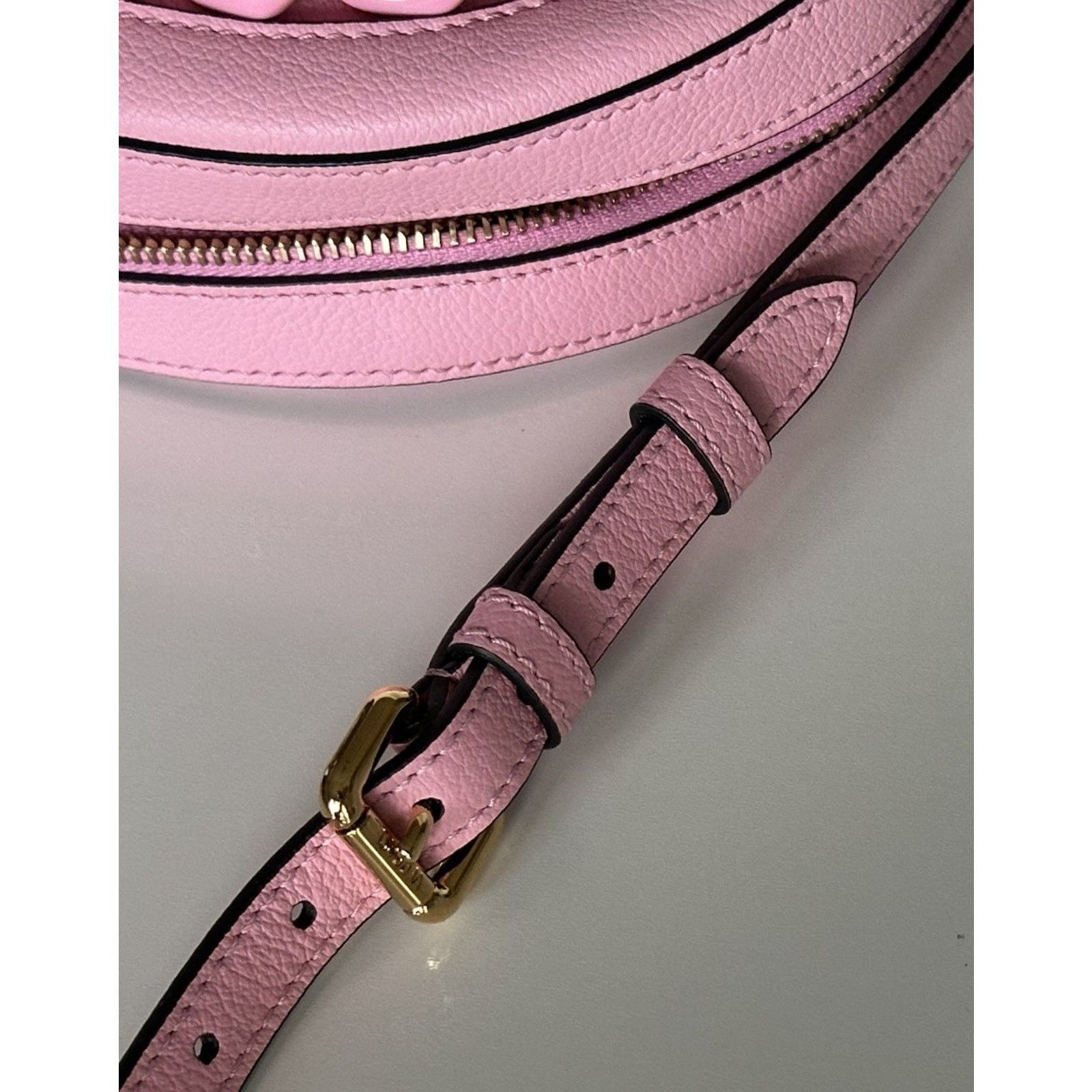 Versace Versace Medusa Calf Leather Round Pink Crossbody Bag 1021602 Size ONE SIZE - 7 Thumbnail