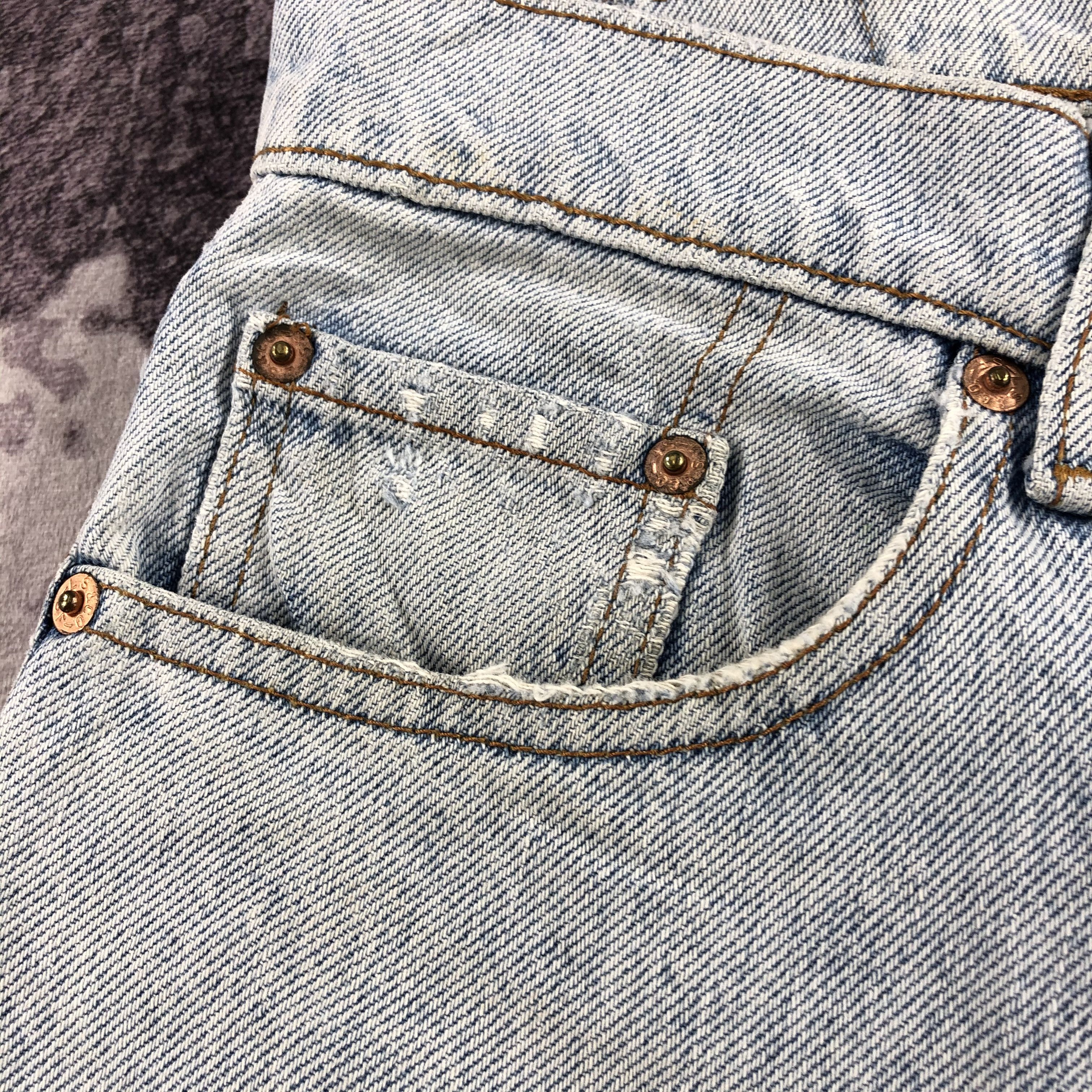 Levi's × Vintage Vintage 90s Light Wash Levis 515 Jeans-JM2656 Size US 28 / EU 44 - 8 Thumbnail