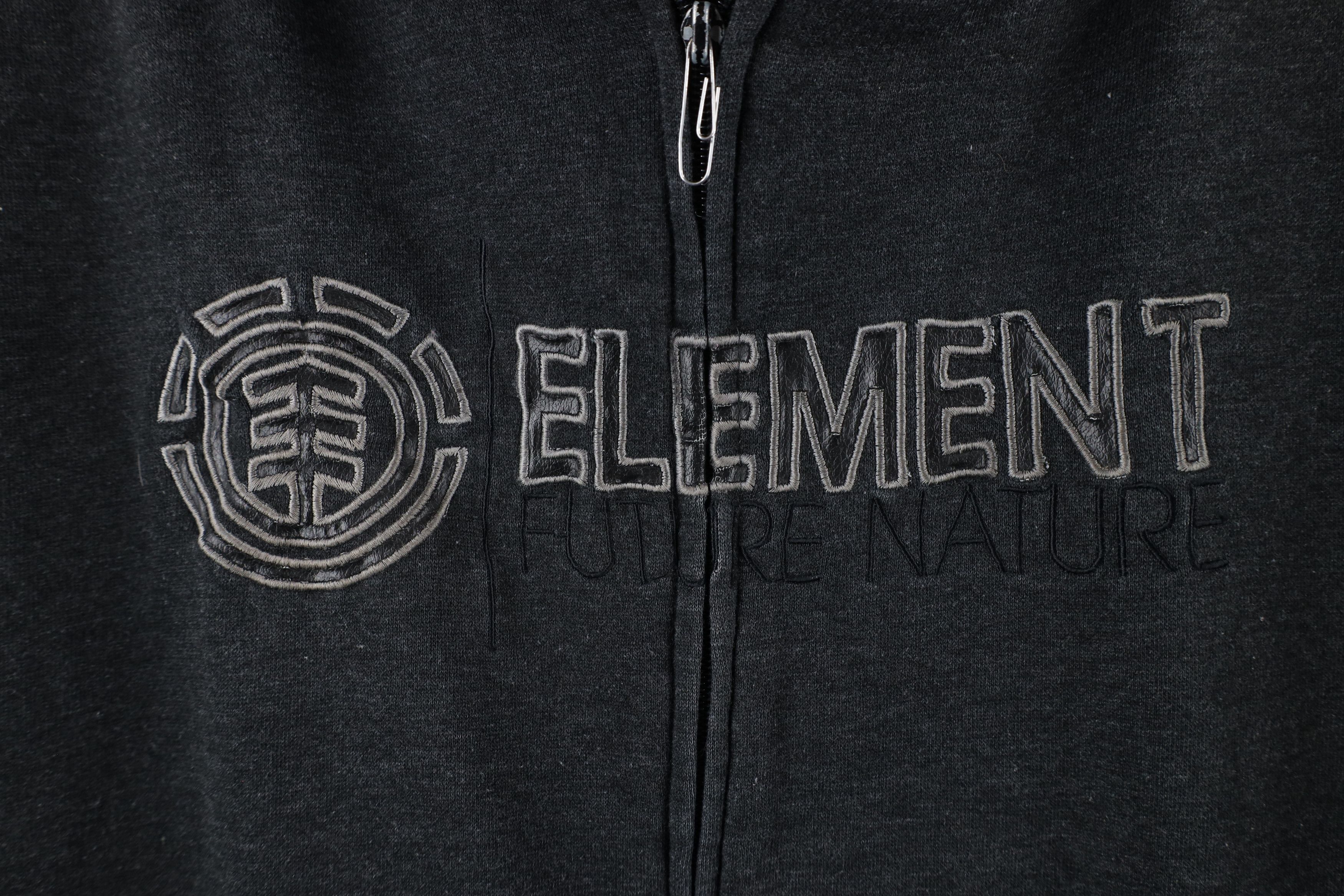 Element Vintage 90s Element Skateboards Bam Margera Lined Hoodie Size US XL / EU 56 / 4 - 5 Thumbnail