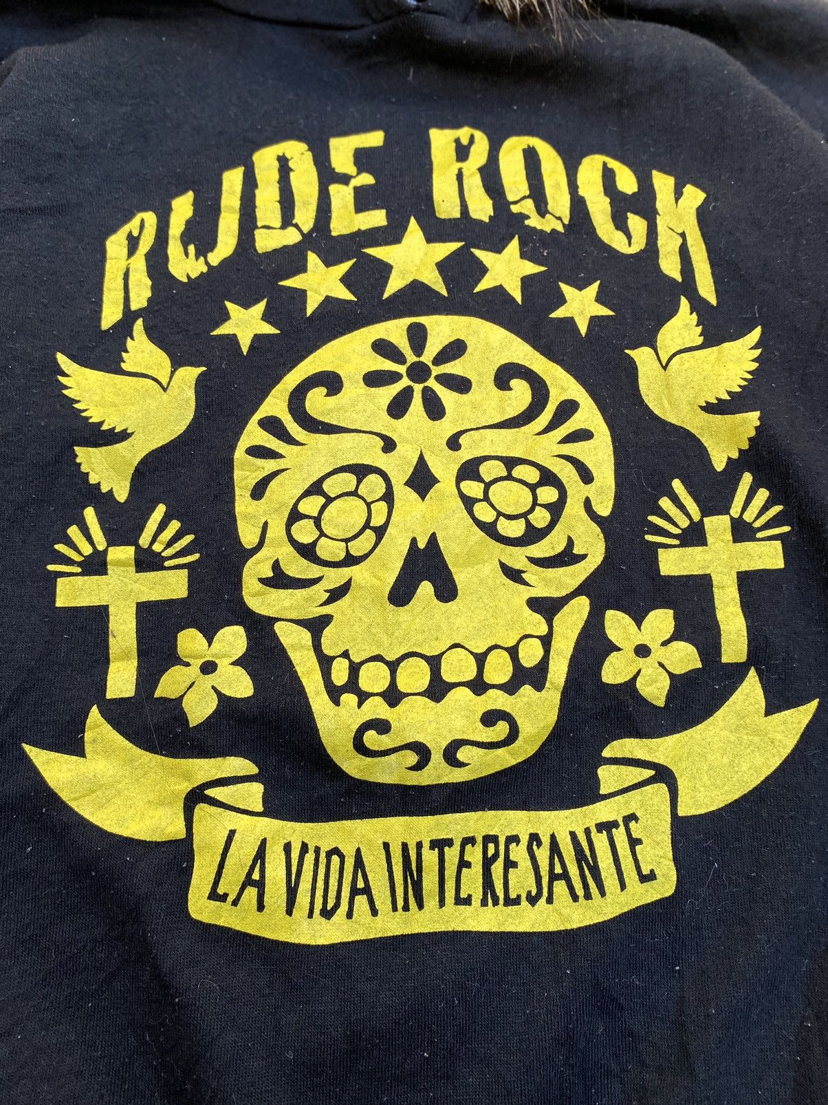 Hysteric Glamour × If Six Was Nine × Le Grande Bleu (L.G.B.) Rude Rock - Japanese Fur Hoodie Ifsixwasnine lgb style Size US S / EU 44-46 / 1 - 4 Thumbnail