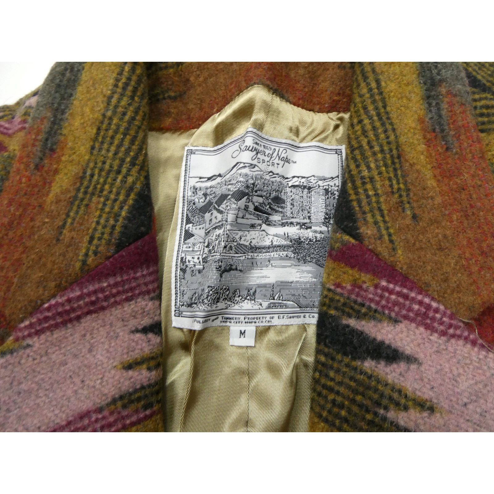 Other men's SAWYER OF NAPA wool button front vest, medium Size US M / EU 48-50 / 2 - 4 Thumbnail