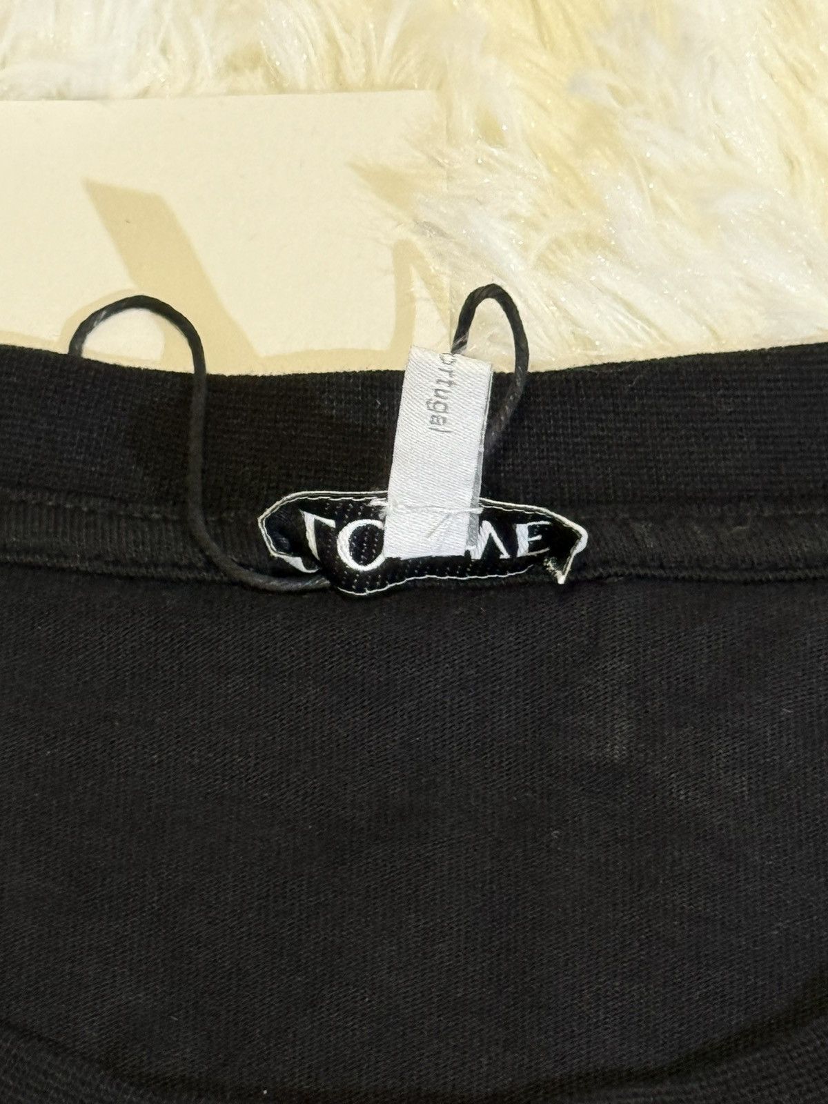 Loewe LOEWE Relaxed Fit T Shirt Black Size US S / EU 44-46 / 1 - 4 Thumbnail