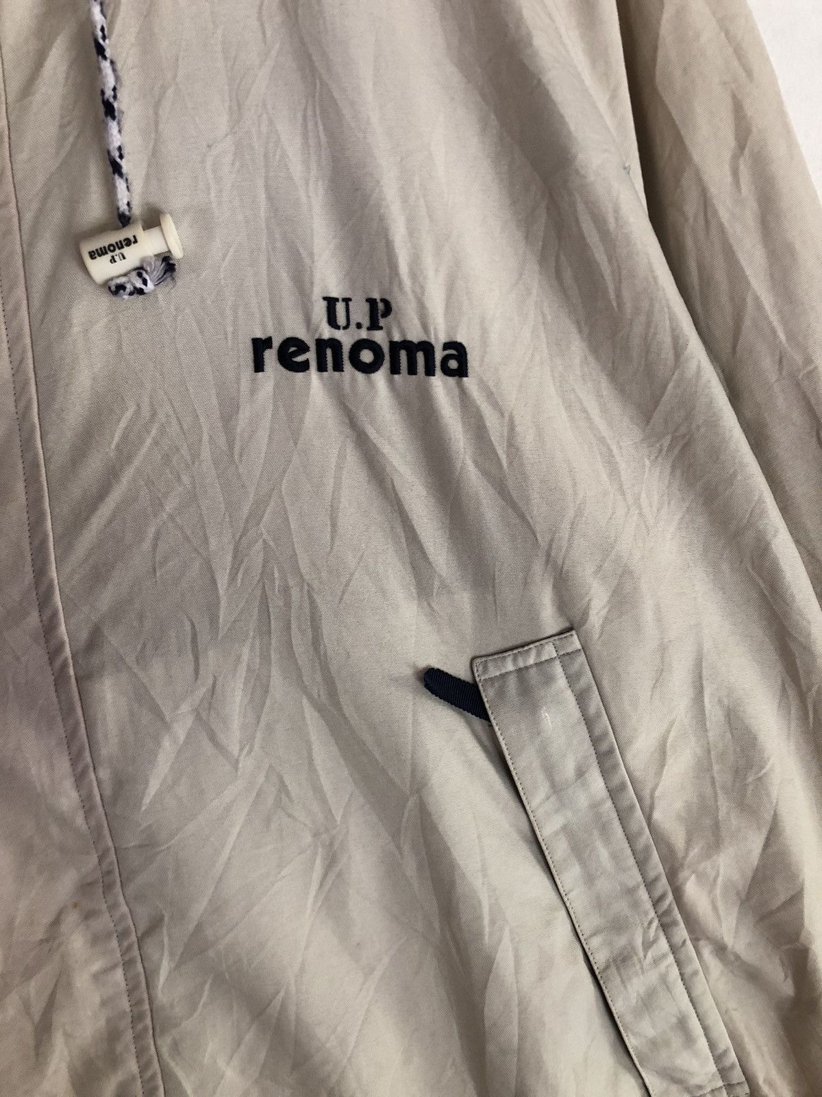 Designer × Japanese Brand × Renoma Vintage Up renoma Prestige Windbreaker Hoodie Size US XL / EU 56 / 4 - 3 Thumbnail