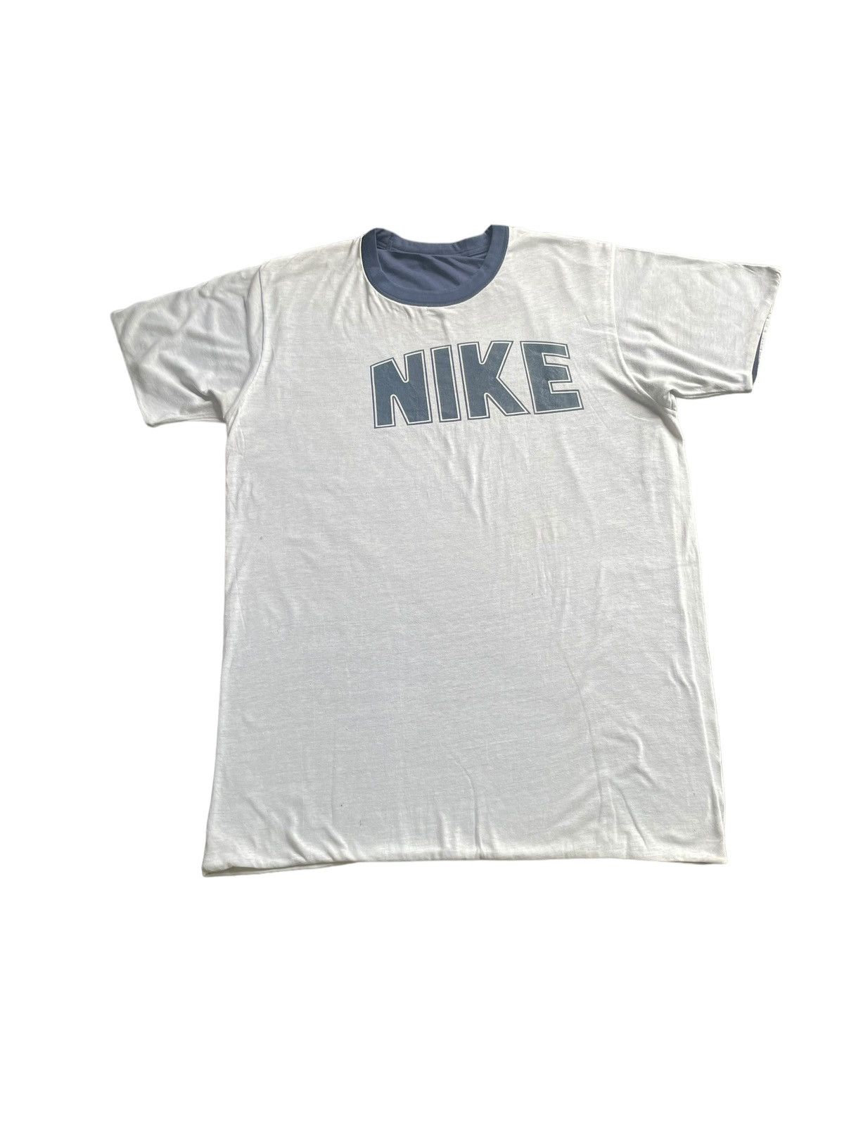Nike Vintage 80’s Nike Block Reverseable Tshirt Size US XL / EU 56 / 4 - 1 Thumbnail