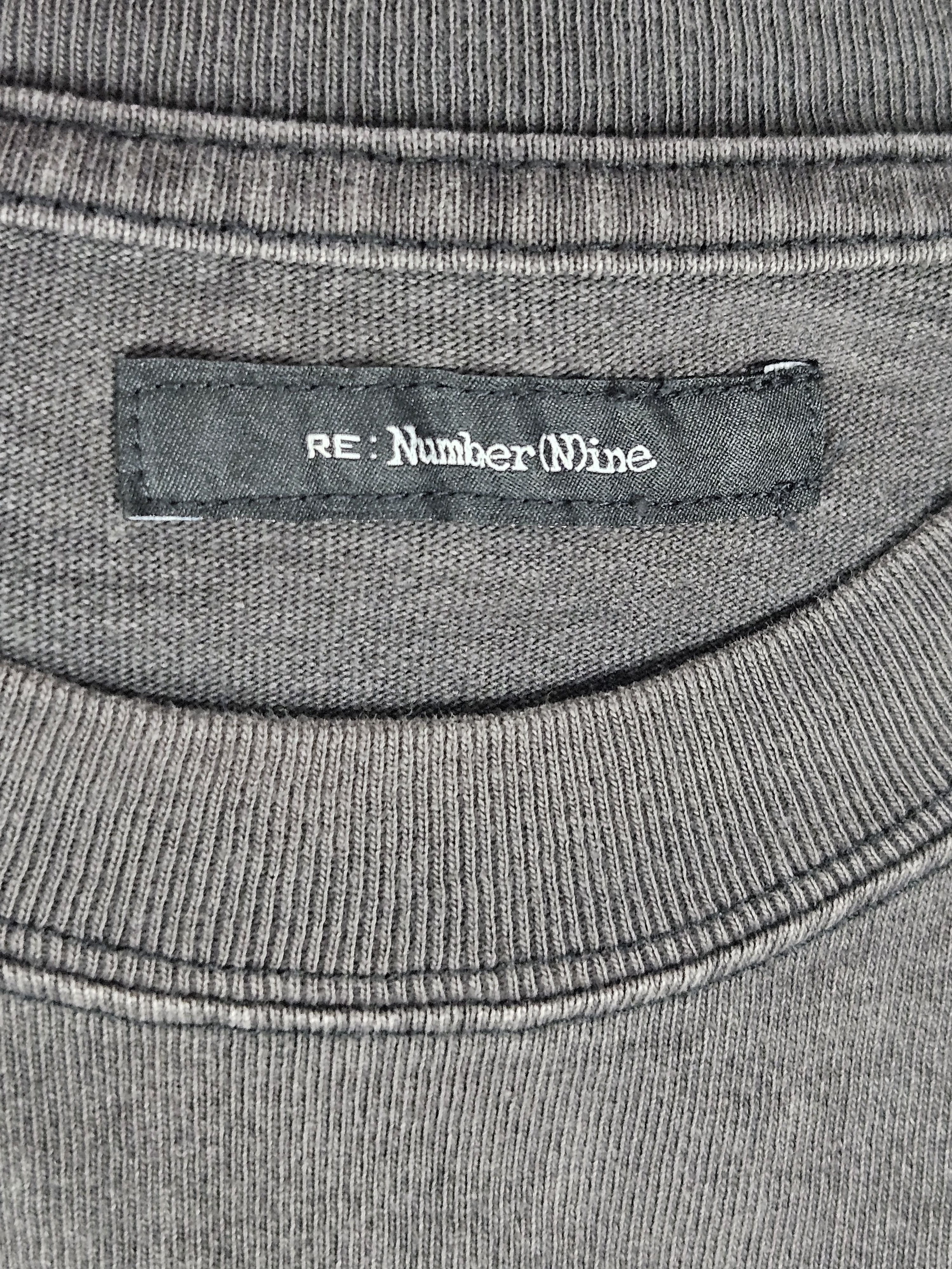 Japanese Brand RE Number (N)ine shield crest gun Tee shirt black size 3 Size US XL / EU 56 / 4 - 4 Thumbnail