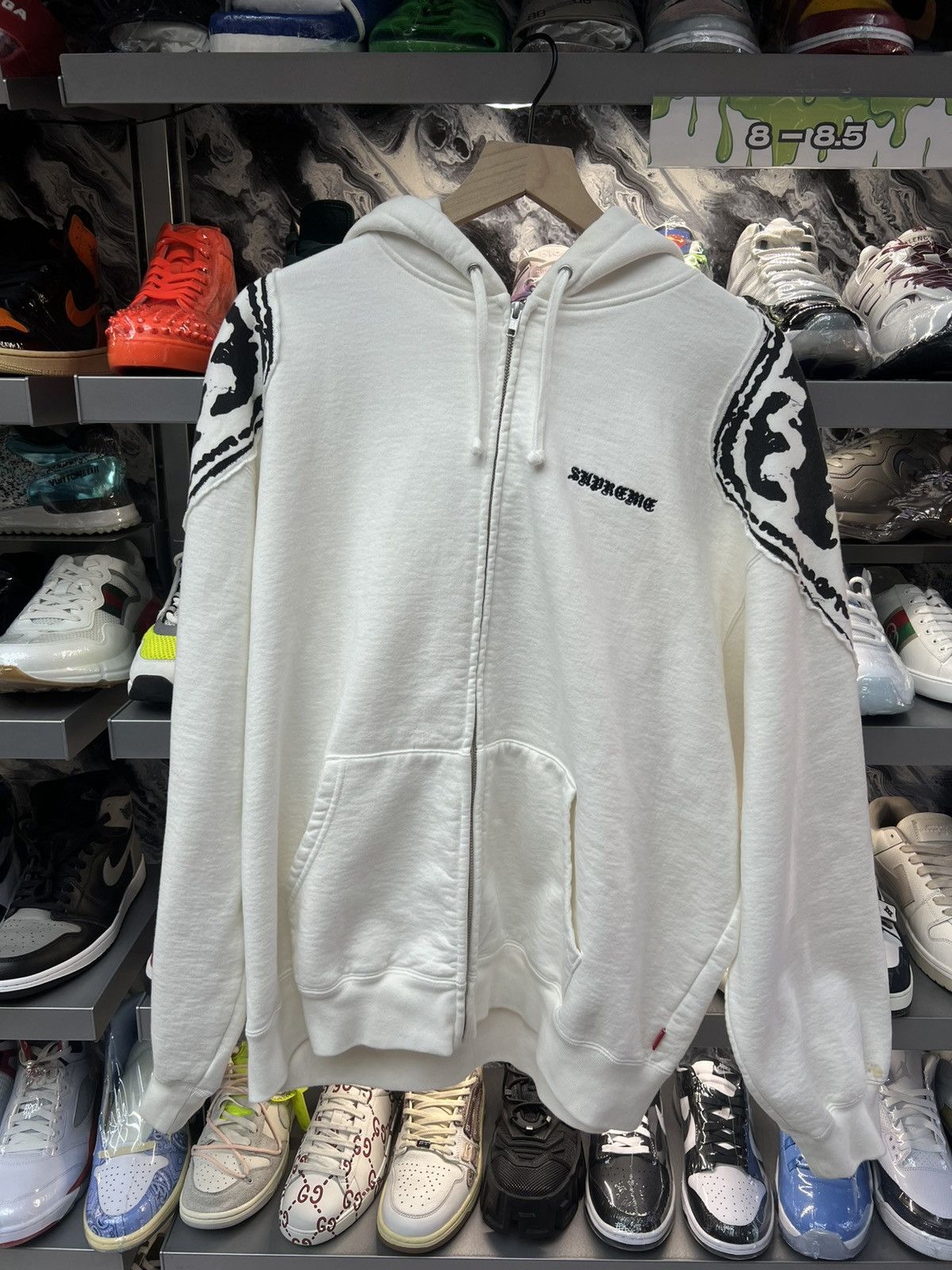 Supreme Supreme Wings Zip Up Hoodie Size US XL / EU 56 / 4 - 1 Thumbnail