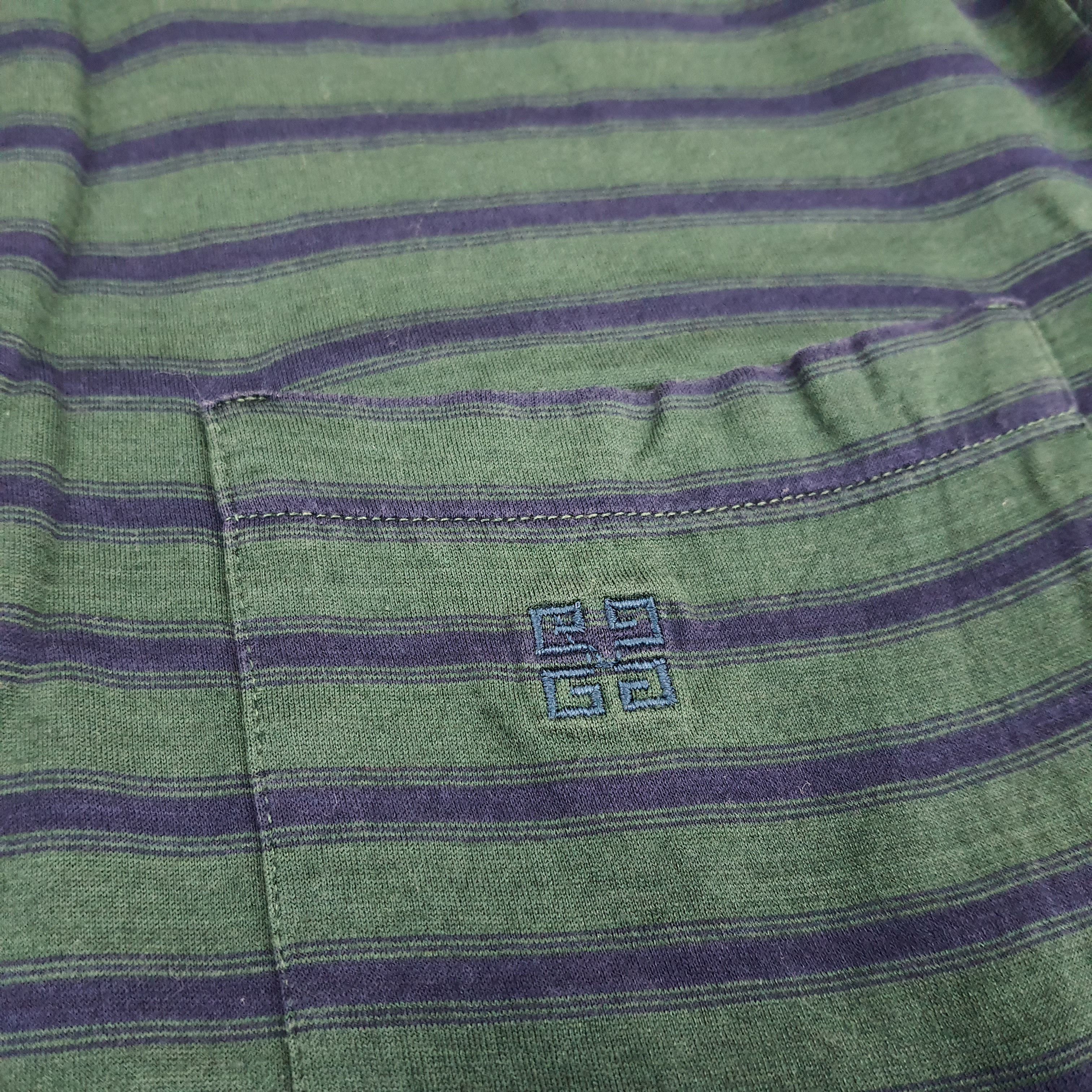 Designer × Givenchy Vintage Givenchy Stiped Italian Designer Polo Shirt Size US M / EU 48-50 / 2 - 6 Thumbnail
