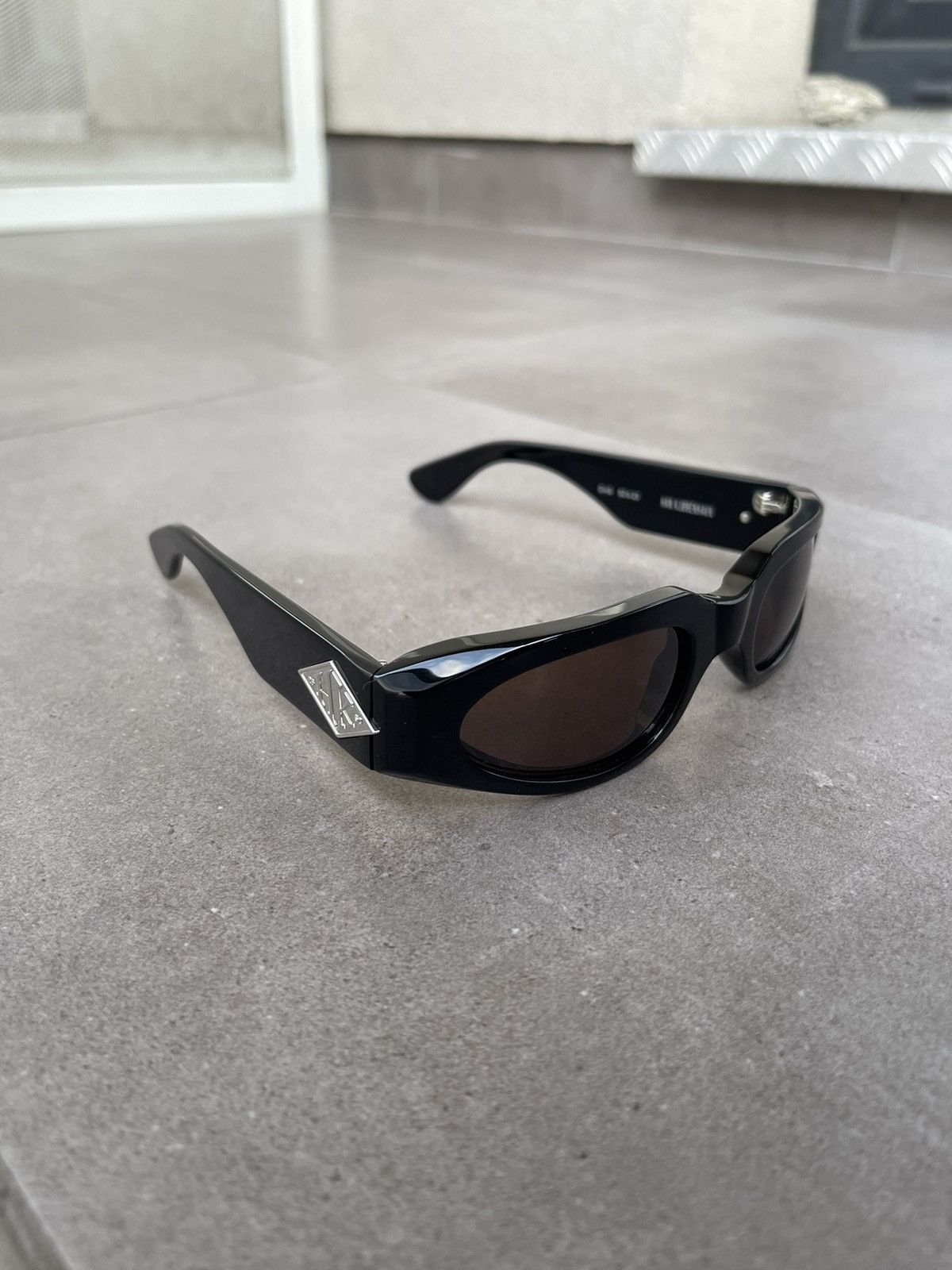 Han Kjobenhavn !DS! SS23 Han Kjobenhavn Dash Black Sunglasses Size ONE SIZE - 9 Thumbnail