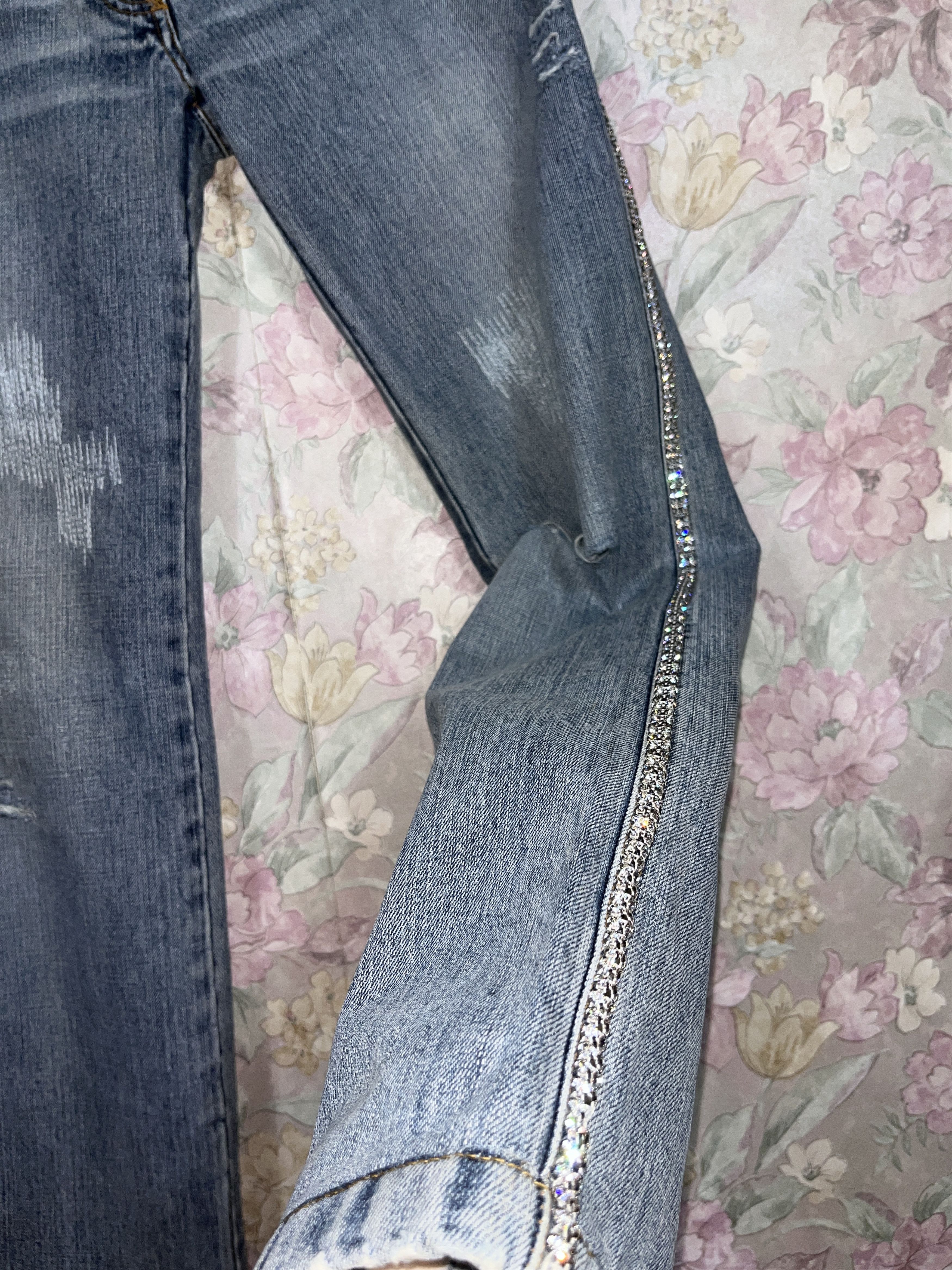 Dolce & Gabbana Dolce&Gabbana Spring Summer Denim Pants Jeans Swarovski Size 27" / US 4 / IT 40 - 13 Thumbnail