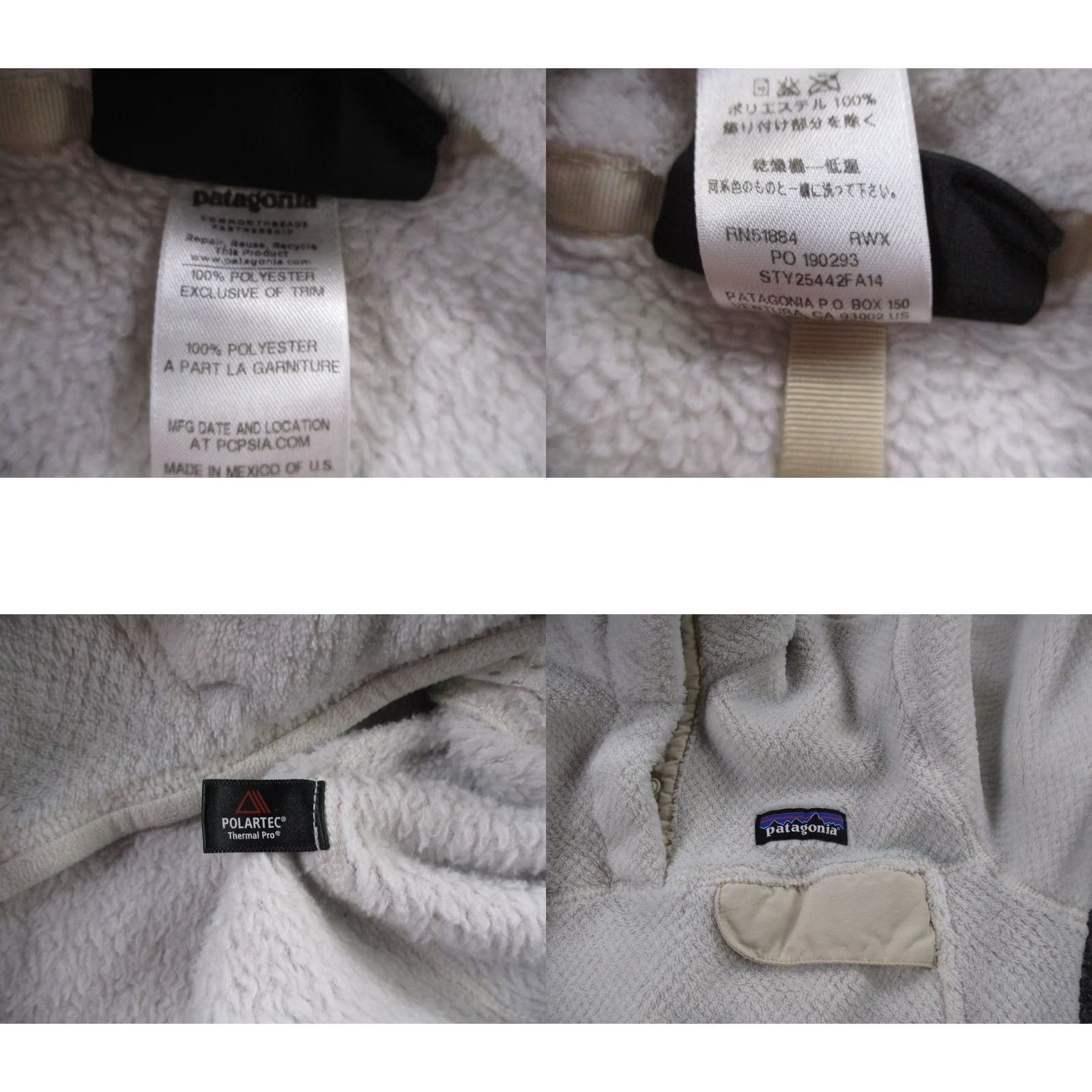 Patagonia Patagonia Jacket Women S White Snap T Fleece Polartec Jumper Outdoor 25442 Size S / US 4 / IT 40 - 8 Thumbnail