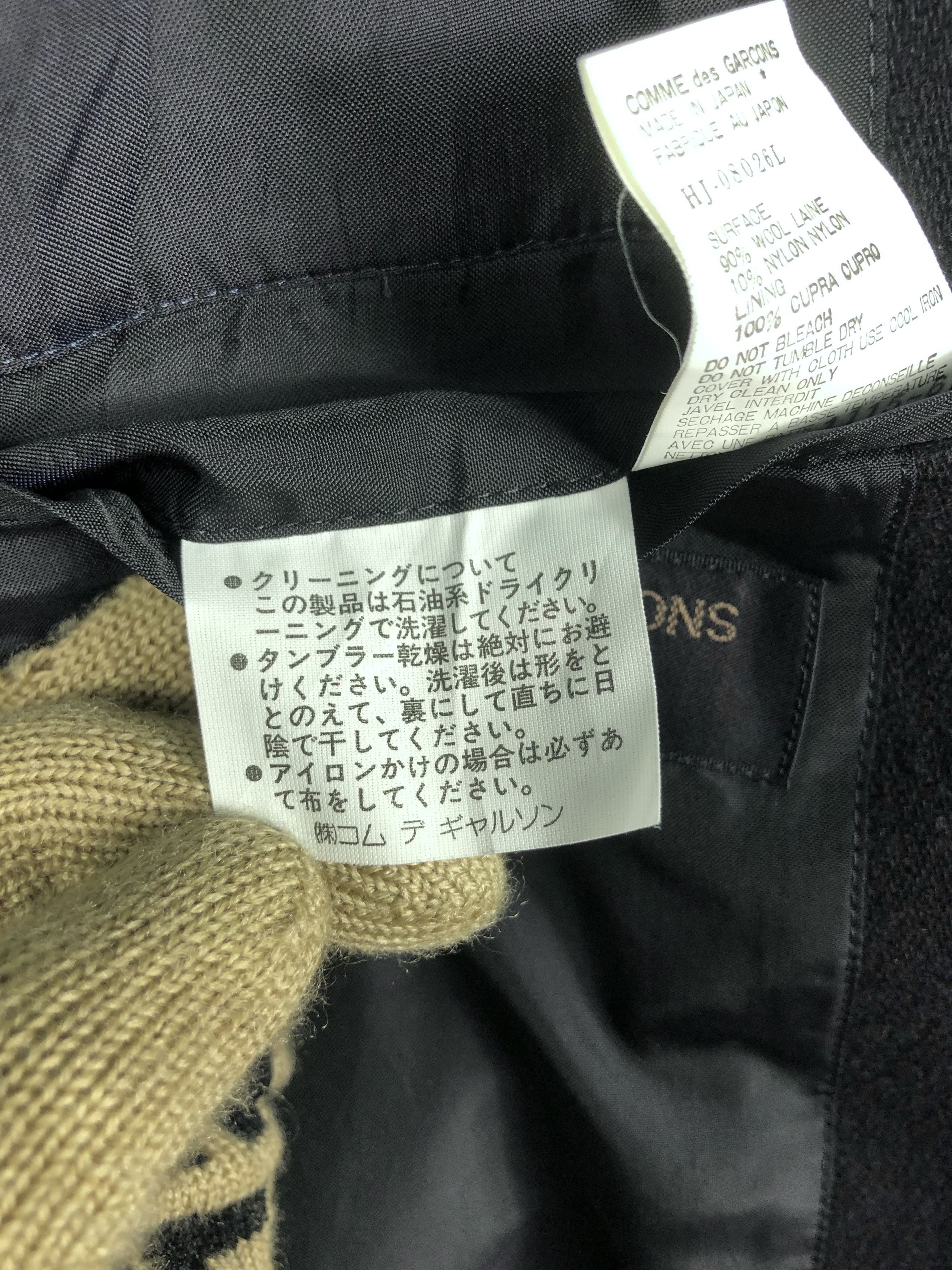 Comme des Garcons Homme Rare Vintage Comme des Garcons Homme AD1996 Wool Jacket Size US L / EU 52-54 / 3 - 13 Thumbnail