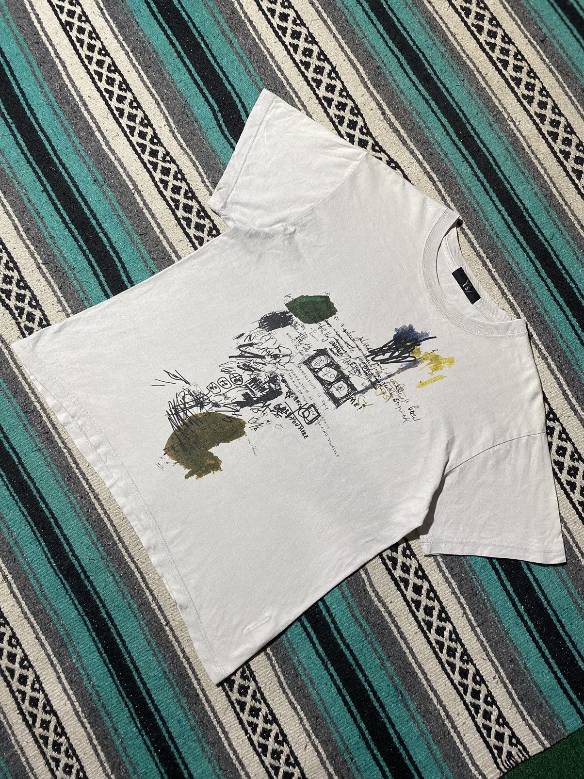 Yohji Yamamoto Y's graphic t-shirt Size US M / EU 48-50 / 2 - 2 Thumbnail